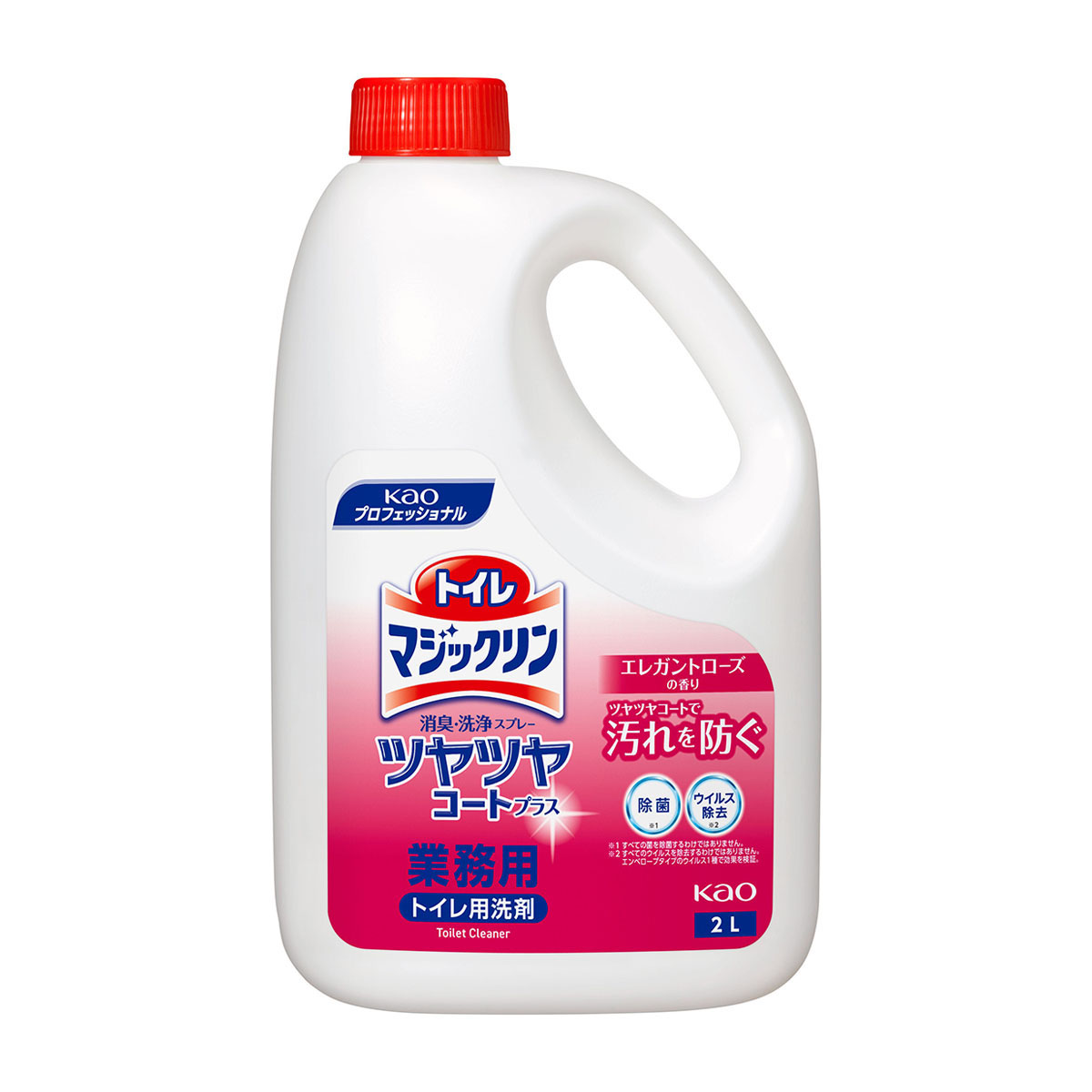 トイレマジックリン消臭・洗浄スプレーツヤツヤコートプラスエレガントローズの香り 2L