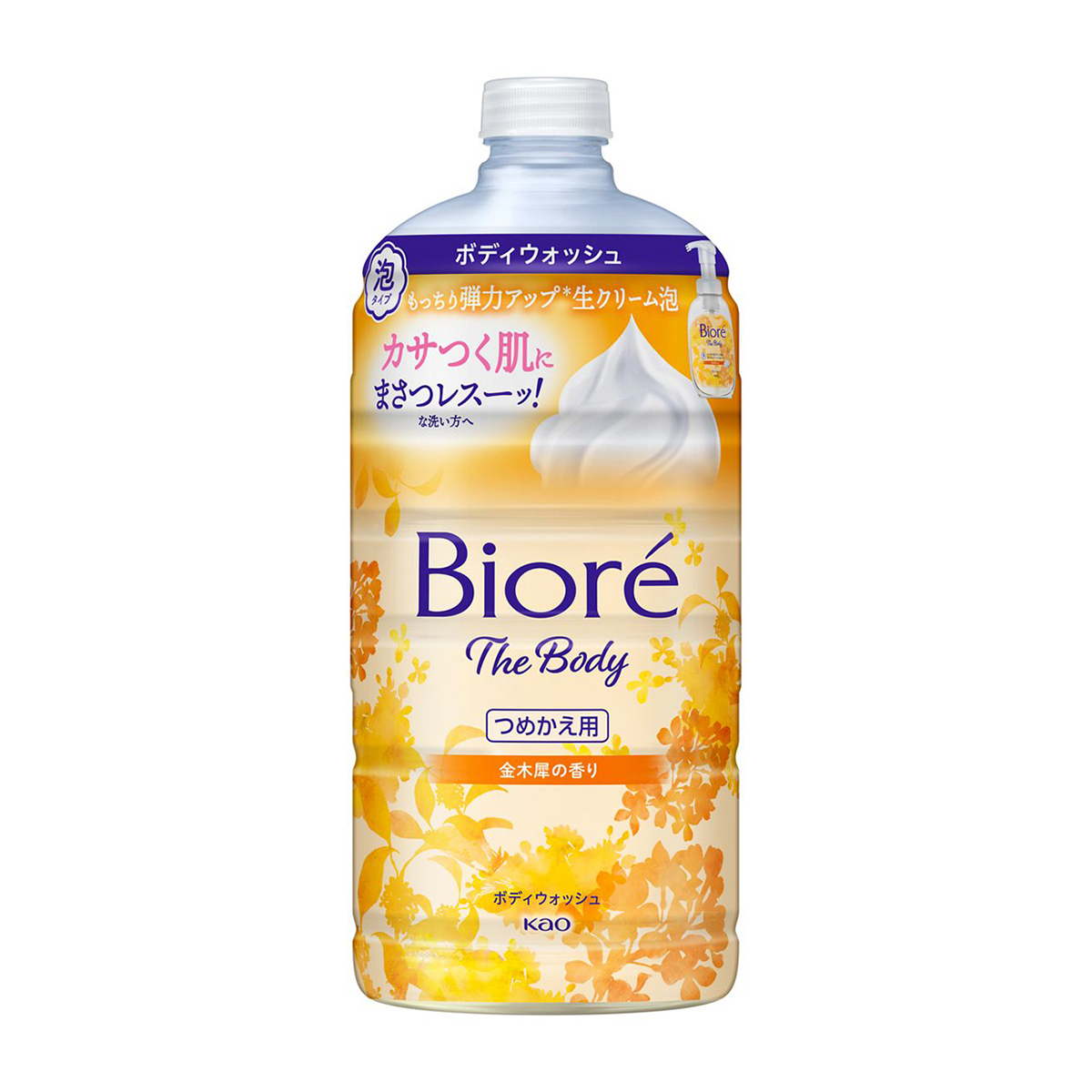 ビオレ　ザ　ボディ　泡タイプ　金木犀の香り　つめかえ用　７８０ｍｌ