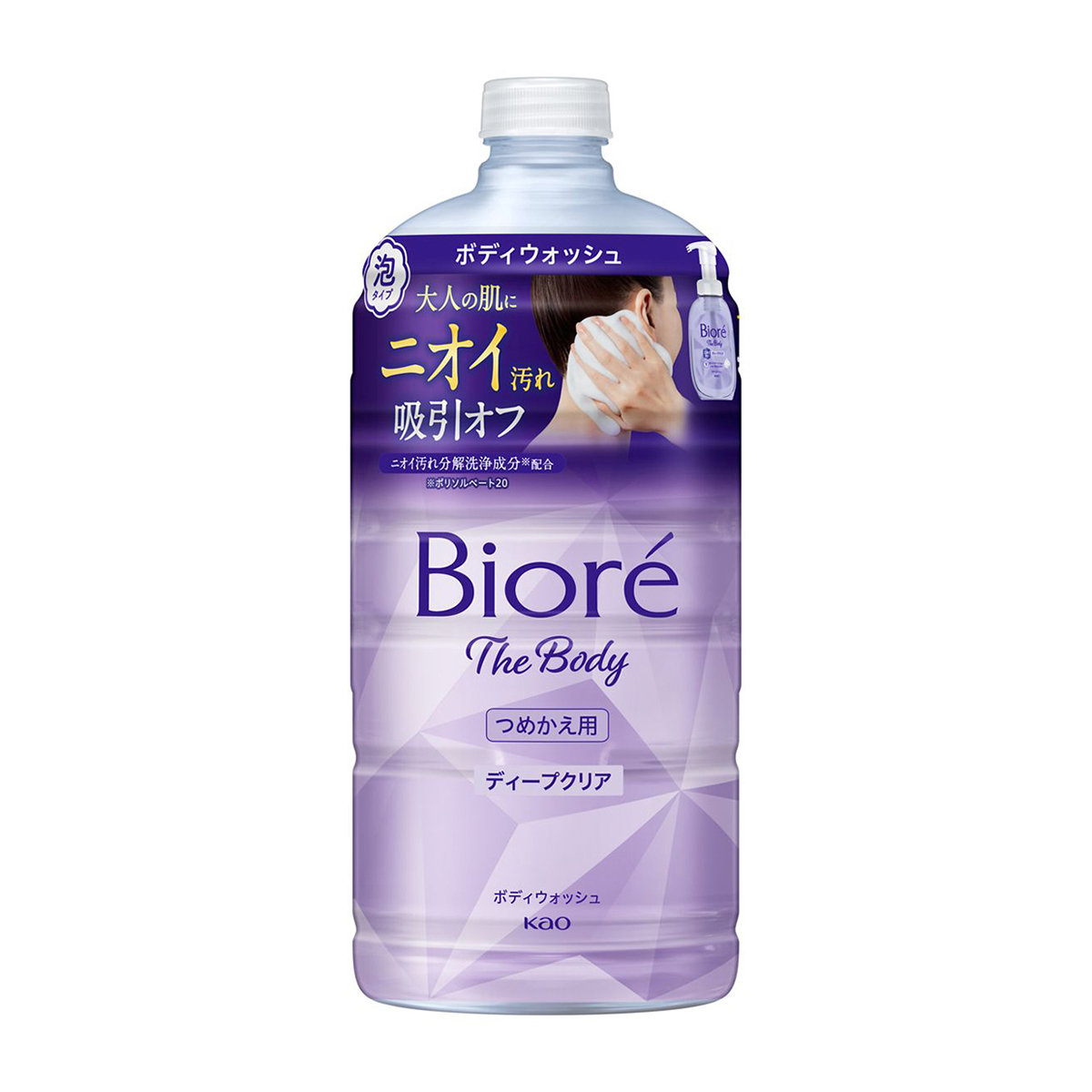 ビオレ　ザ　ボディ　泡タイプ　ディープクリア　つめかえ用　７４０ｍｌ