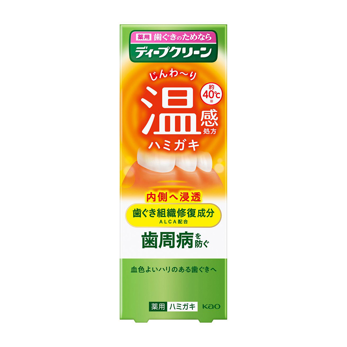 ディープクリーン　薬用温感ハミガキ　８５ｇ