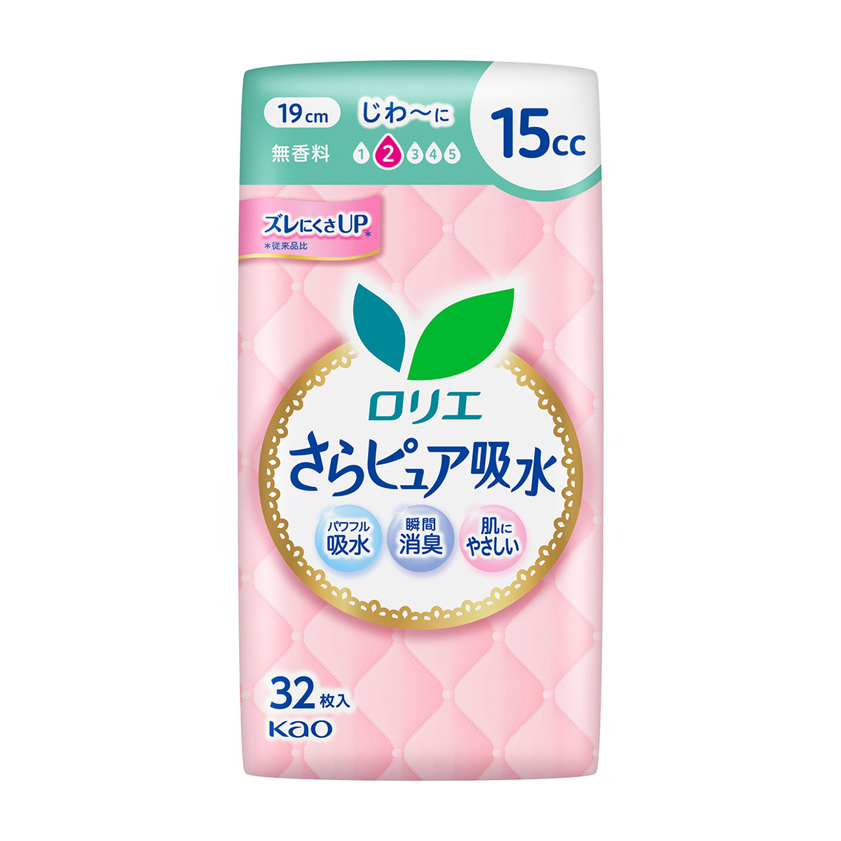 ロリエ さらピュア吸水 15cc 32枚 | かぜとゆきオンラインショップ