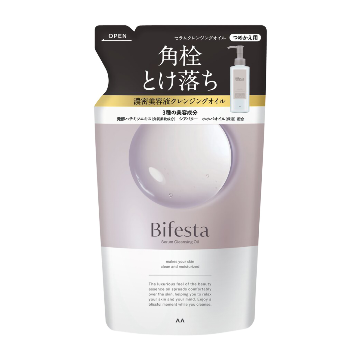 ビフェスタ セラムクレンジングオイル つめかえ用 140ml | かぜとゆき