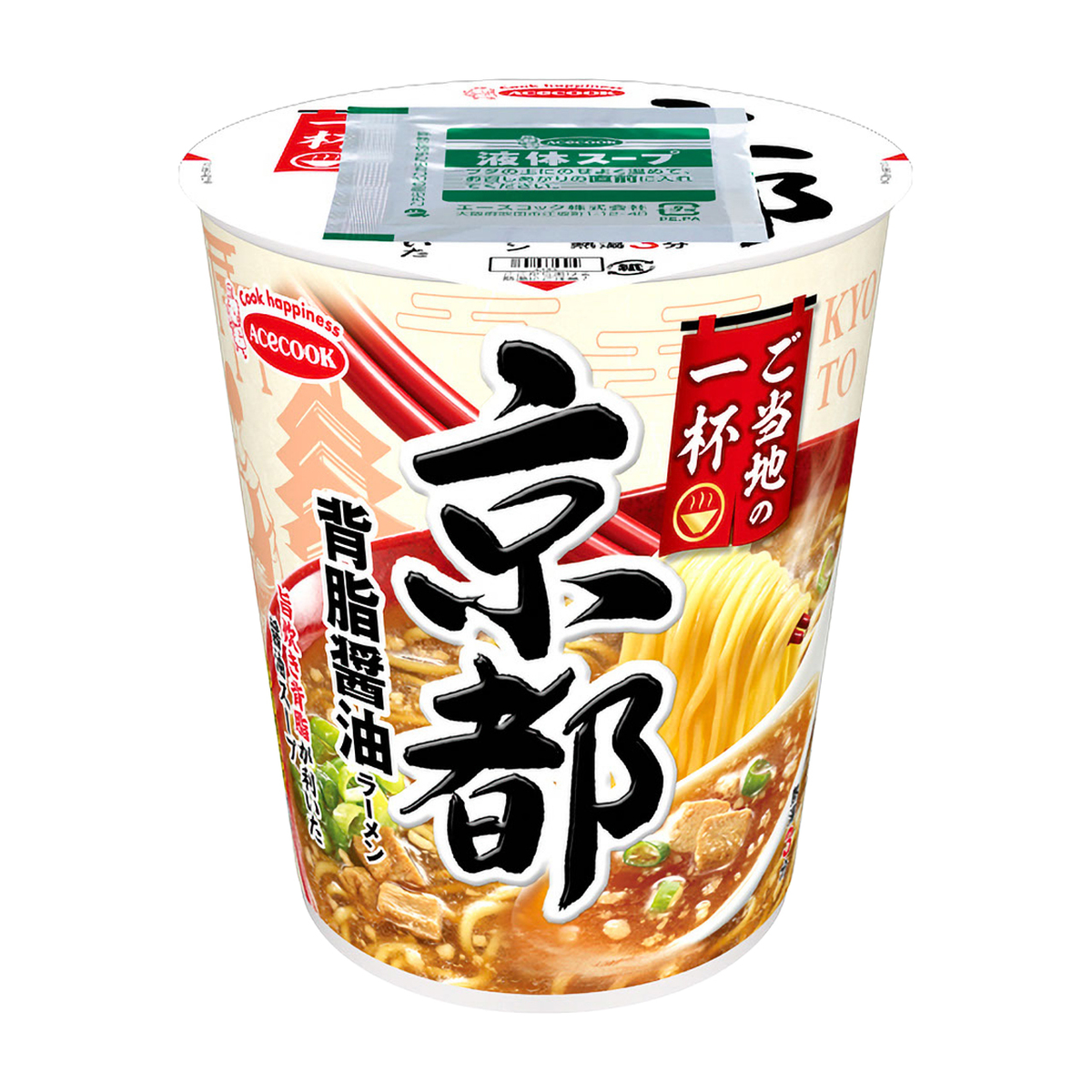 ご当地の一杯　京都　背脂醤油ラーメン