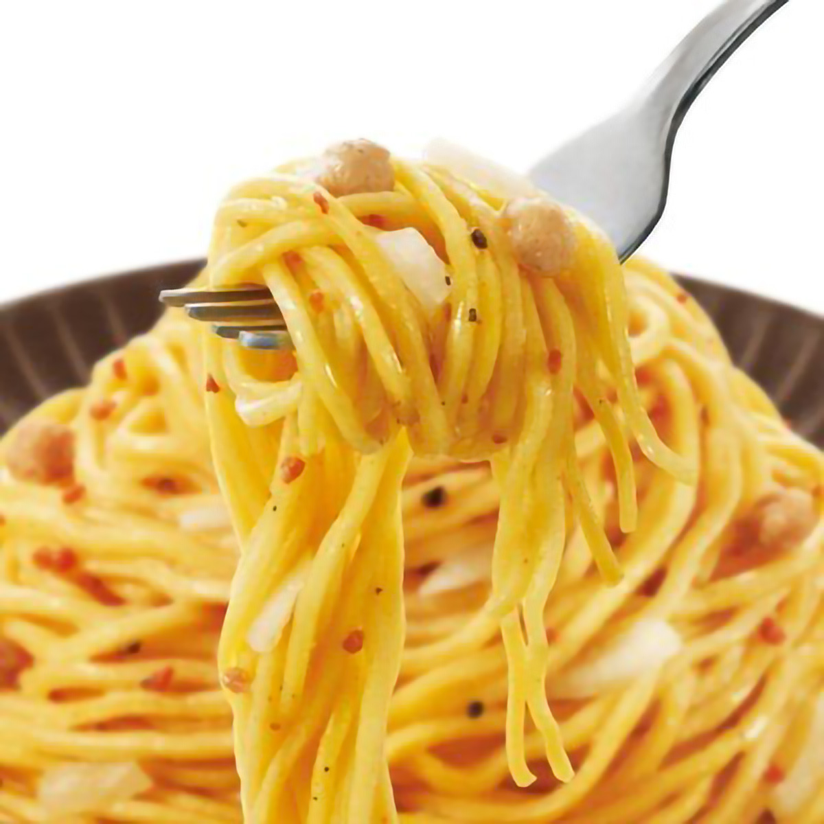 パスタdeモッチッチ　カルボナーラ風