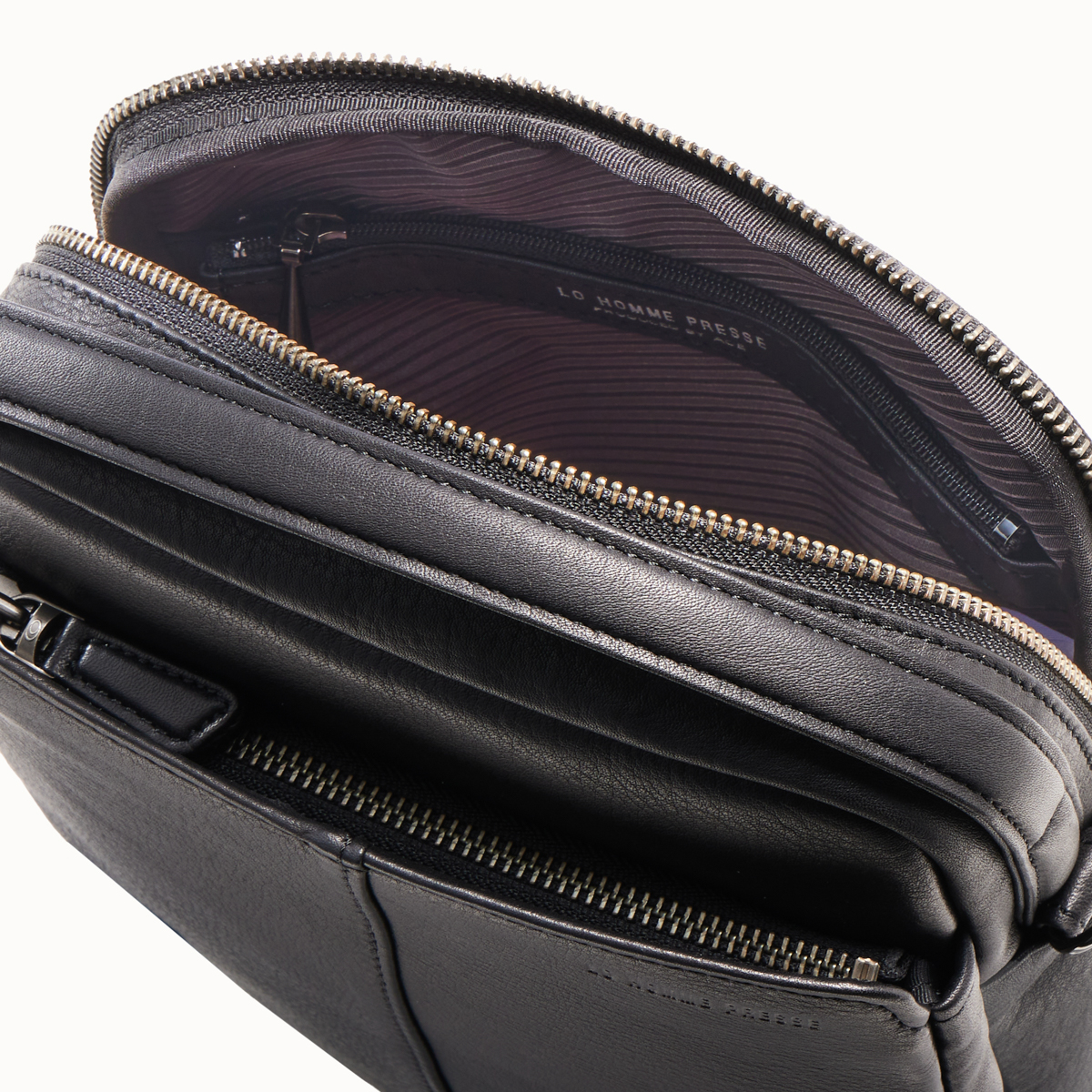 LO HOMME PRESSE(ロ オム プレッセ) アルカイック ソフト ショルダーバッグ 71783