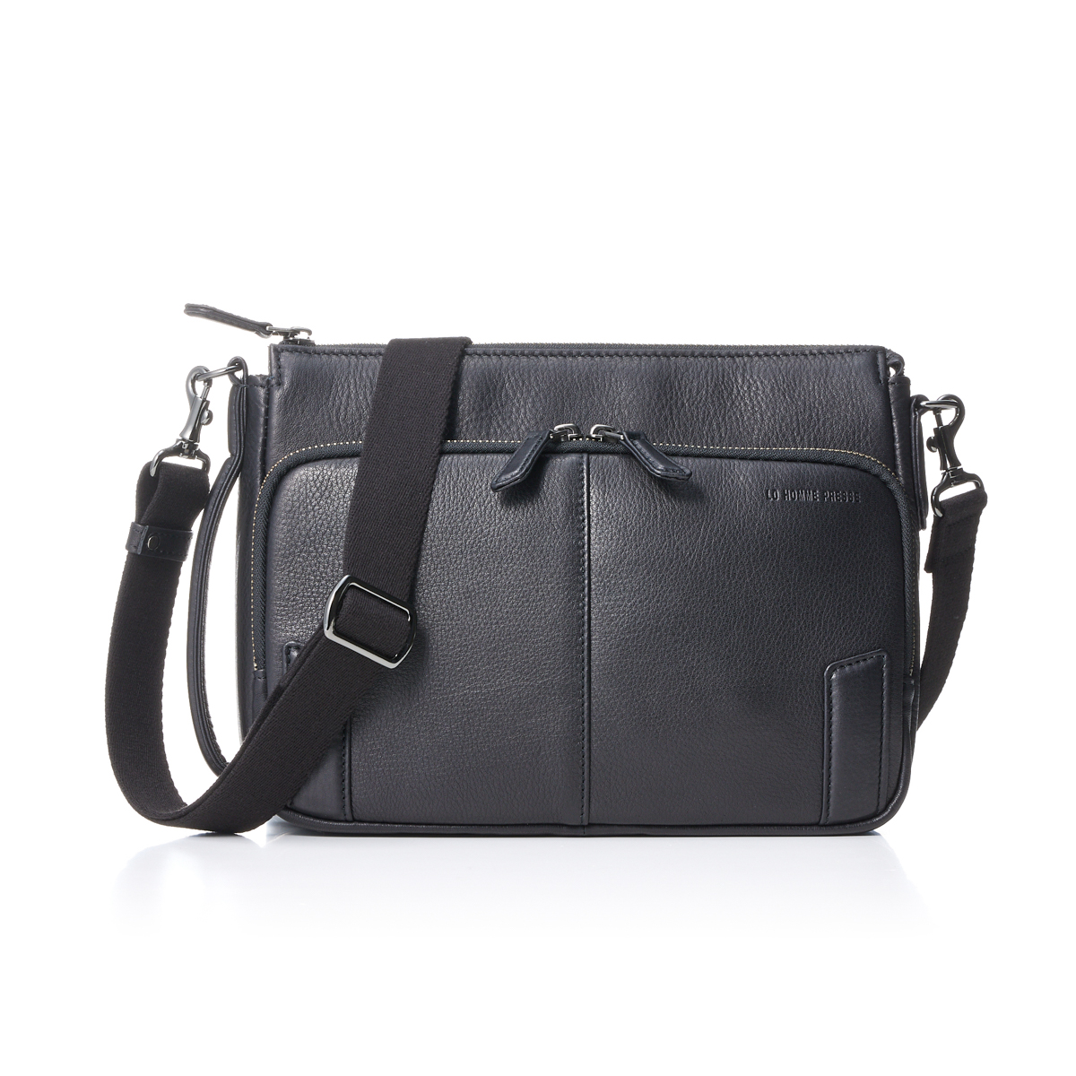 LO HOMME PRESSE(ロ オム プレッセ) アルカイック ソフト ショルダー付きセカンドバッグ 71784