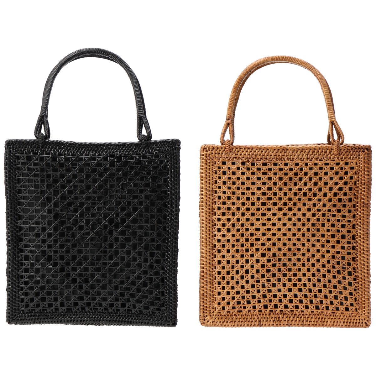 セット アタバッグ カゴバッグ 7個 ATA SQUARE BAG | かぜとゆきオンラインショップ