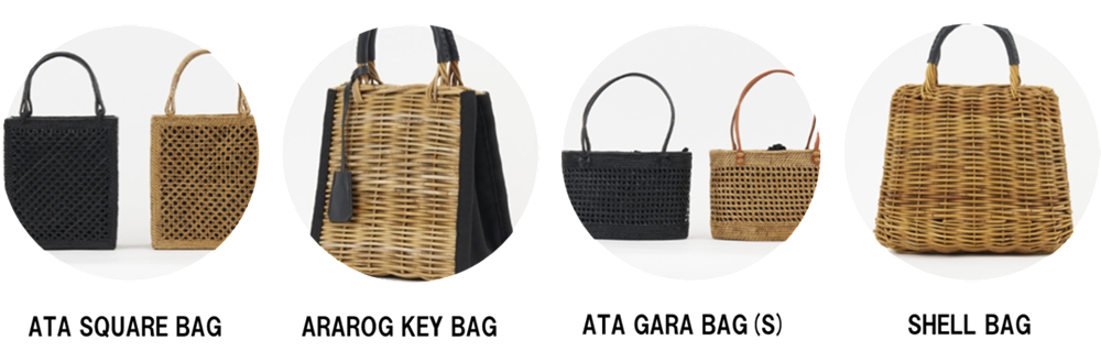 ATA SQUARE BAG | かぜとゆきオンラインショップ