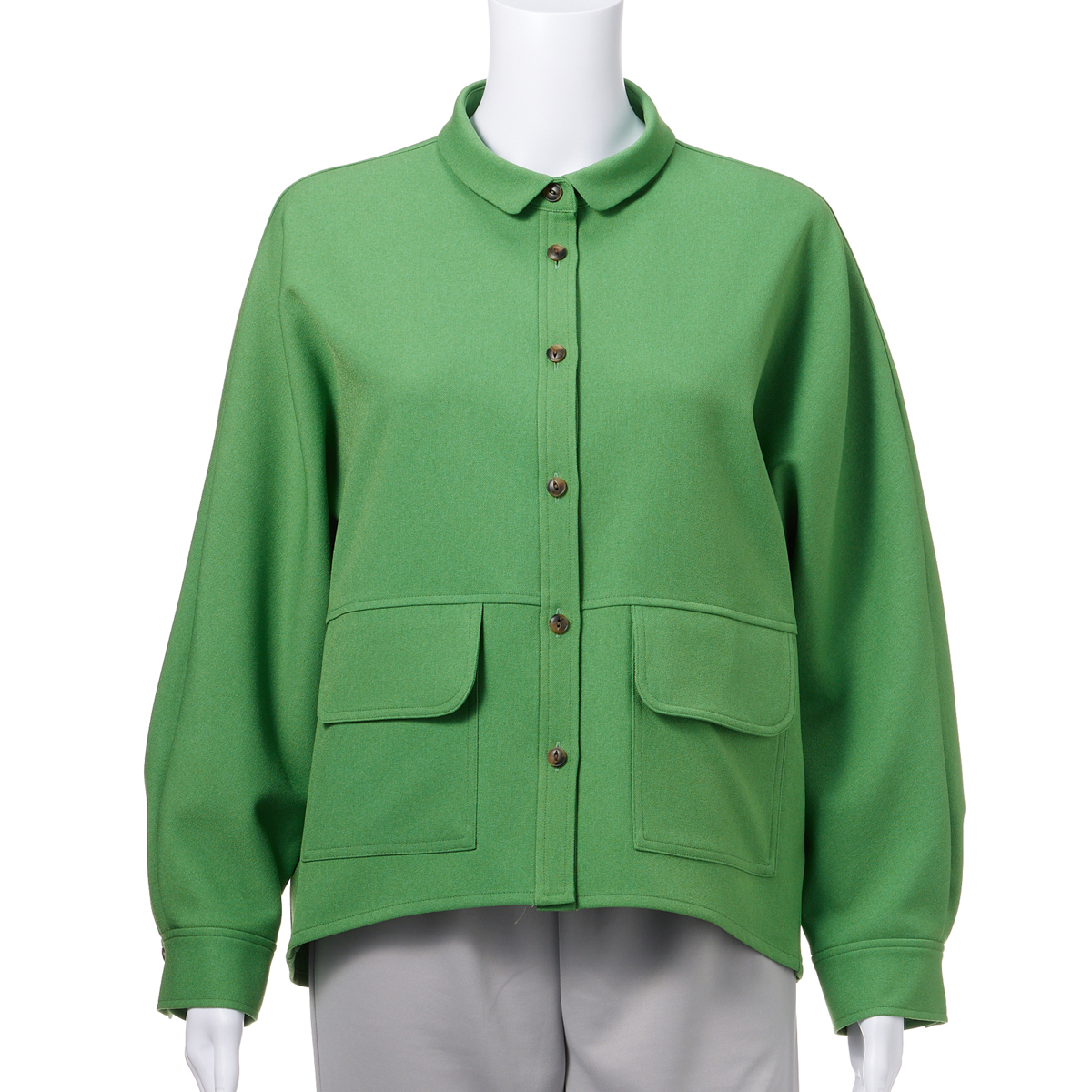 ドルマンスリーブショートジャケット