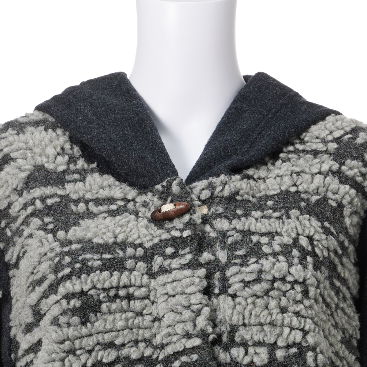 イタリア製生地フード付きジャケット