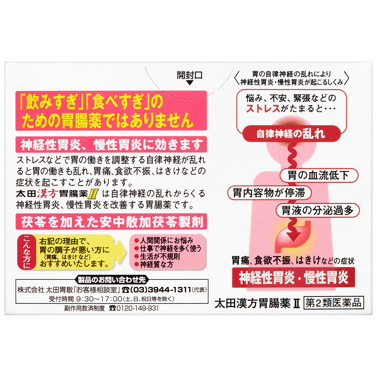 太田胃散　太田漢方胃腸薬２　３４包