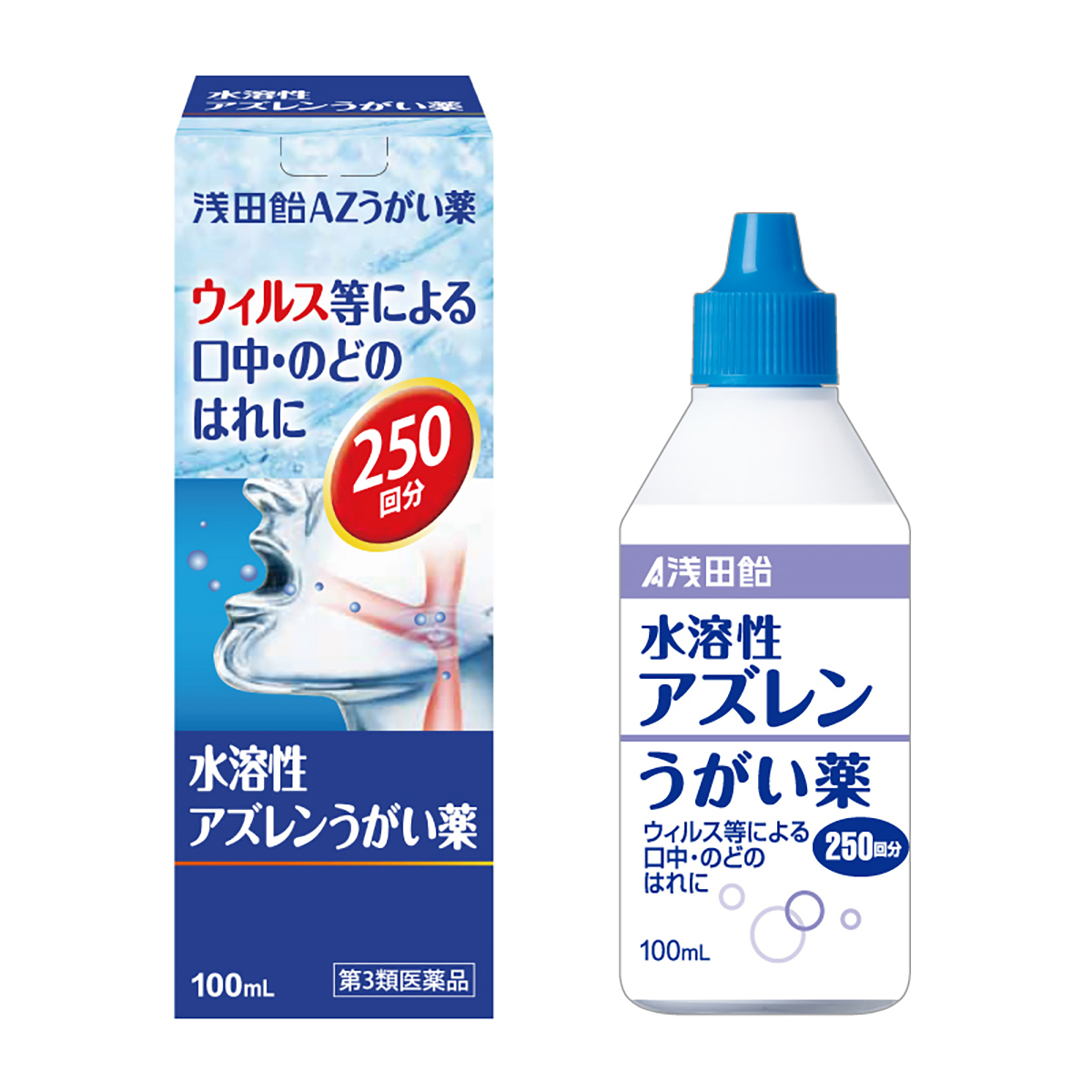 浅田飴　　浅田飴ＡＺうがい薬　１００ＭＬ