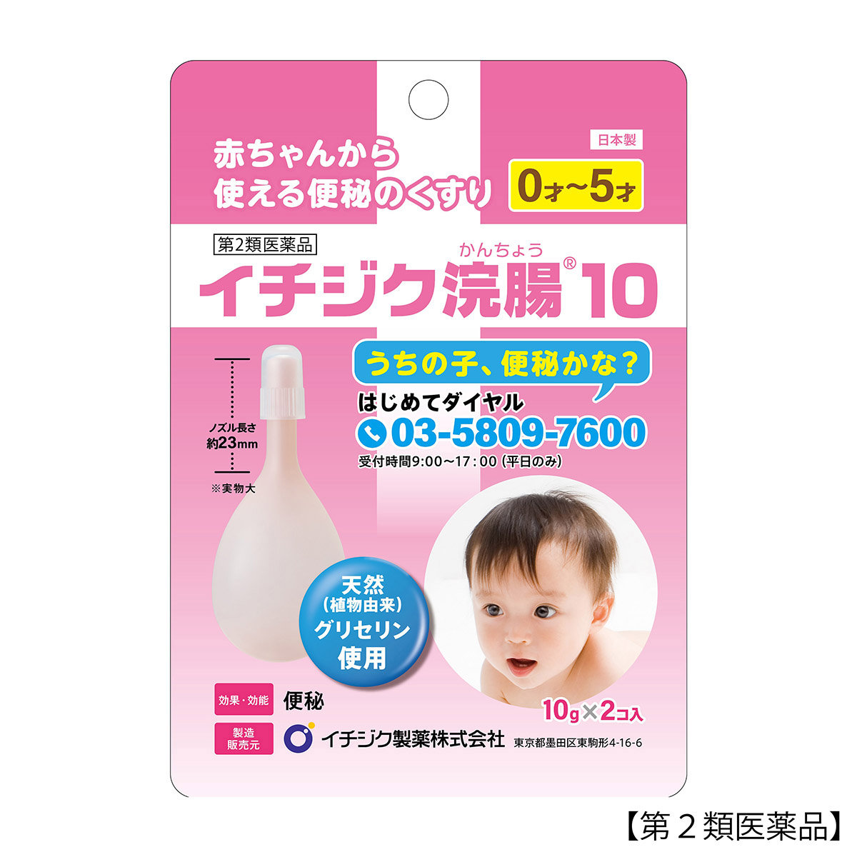 イチジク浣腸１０　１０ＧＸ２