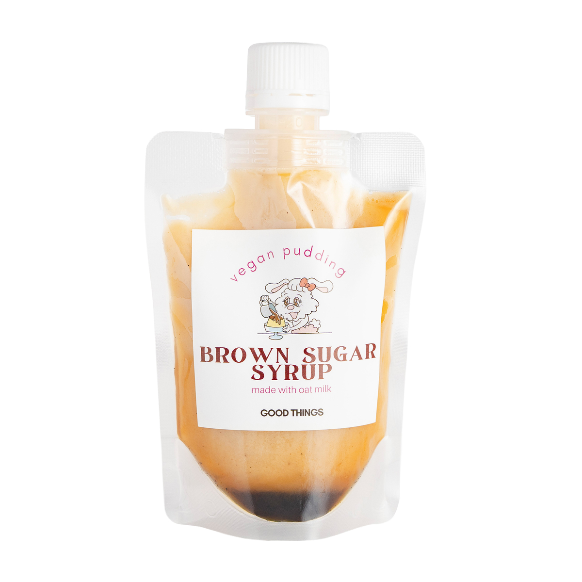 【冷凍】有機オーツミルクプリン　黒蜜