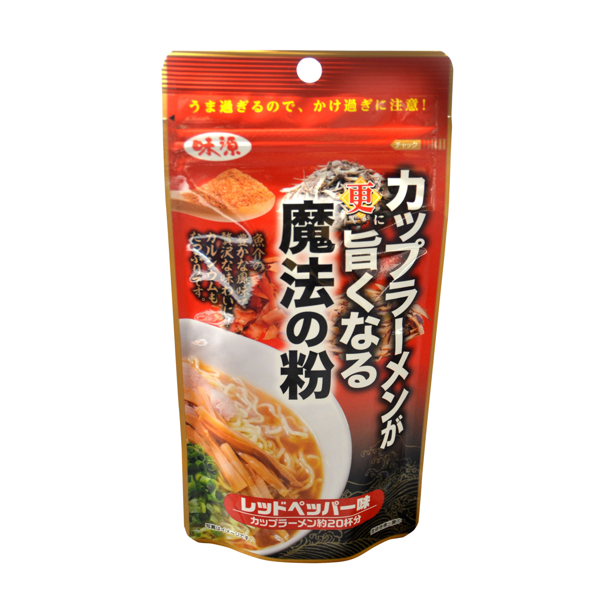 味源　ラーメンが更にうまくなる魔法の粉 レッドペッパー味 90g