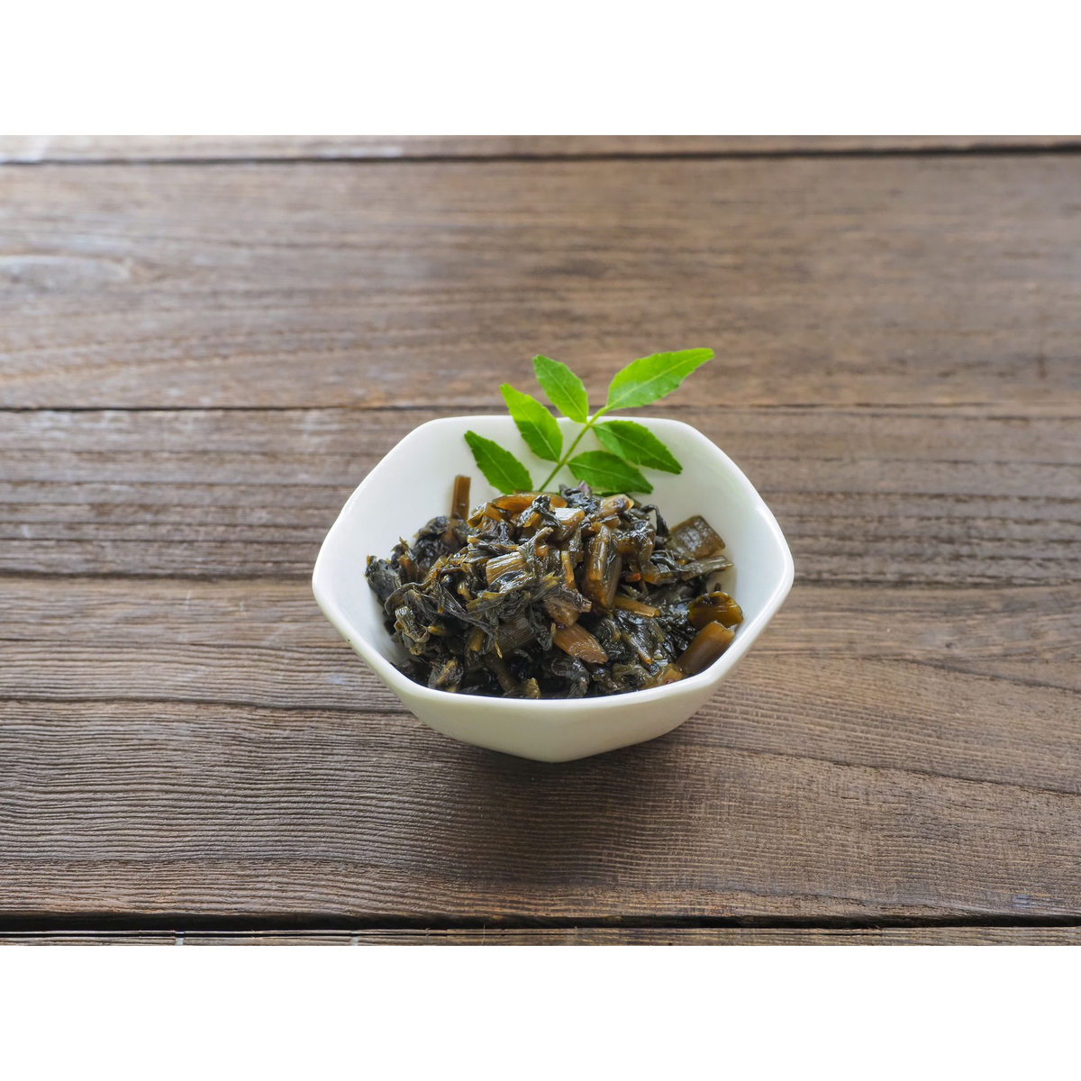 野沢菜油炒め
