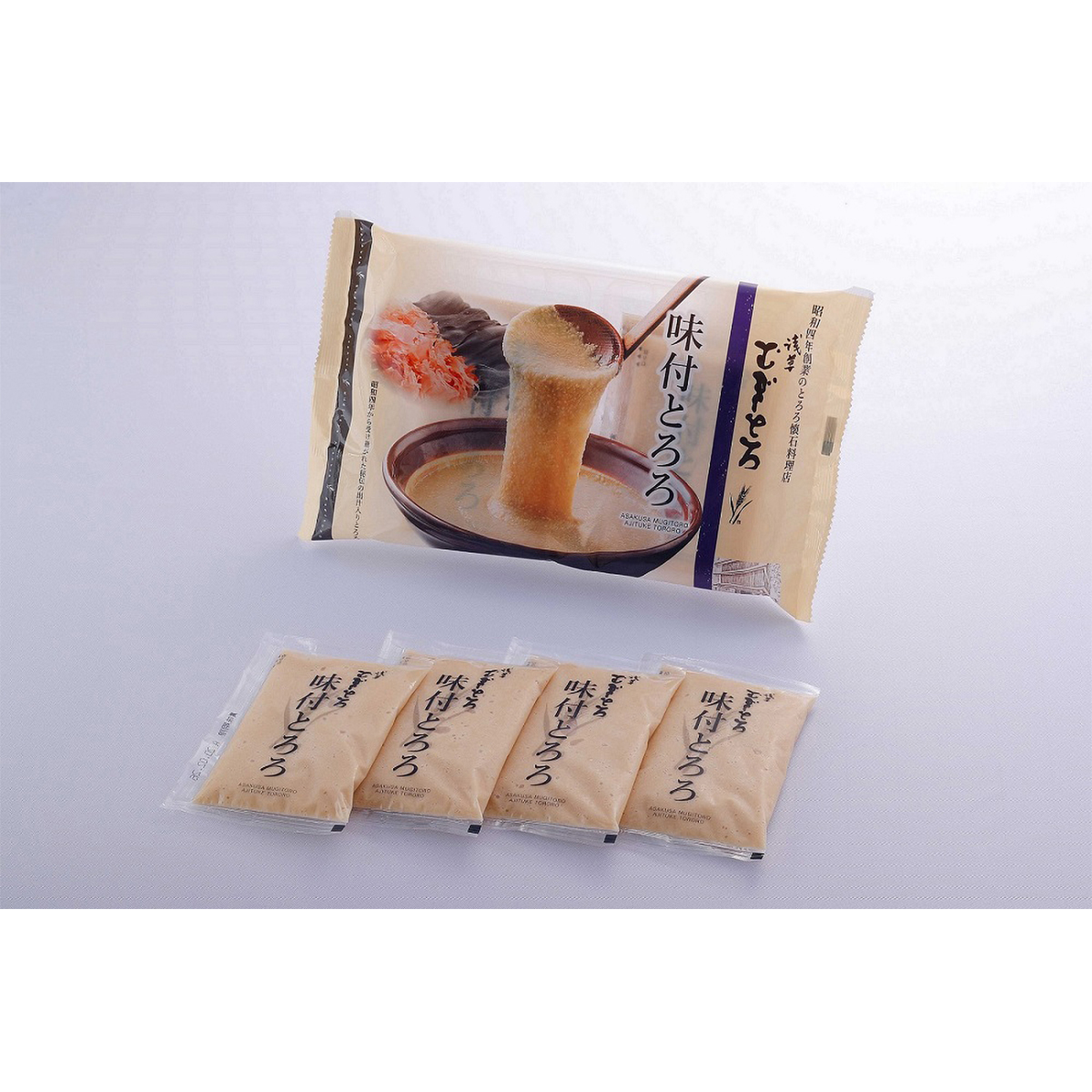 【冷凍】【浅草むぎとろ】味付とろろ（2パックセット）