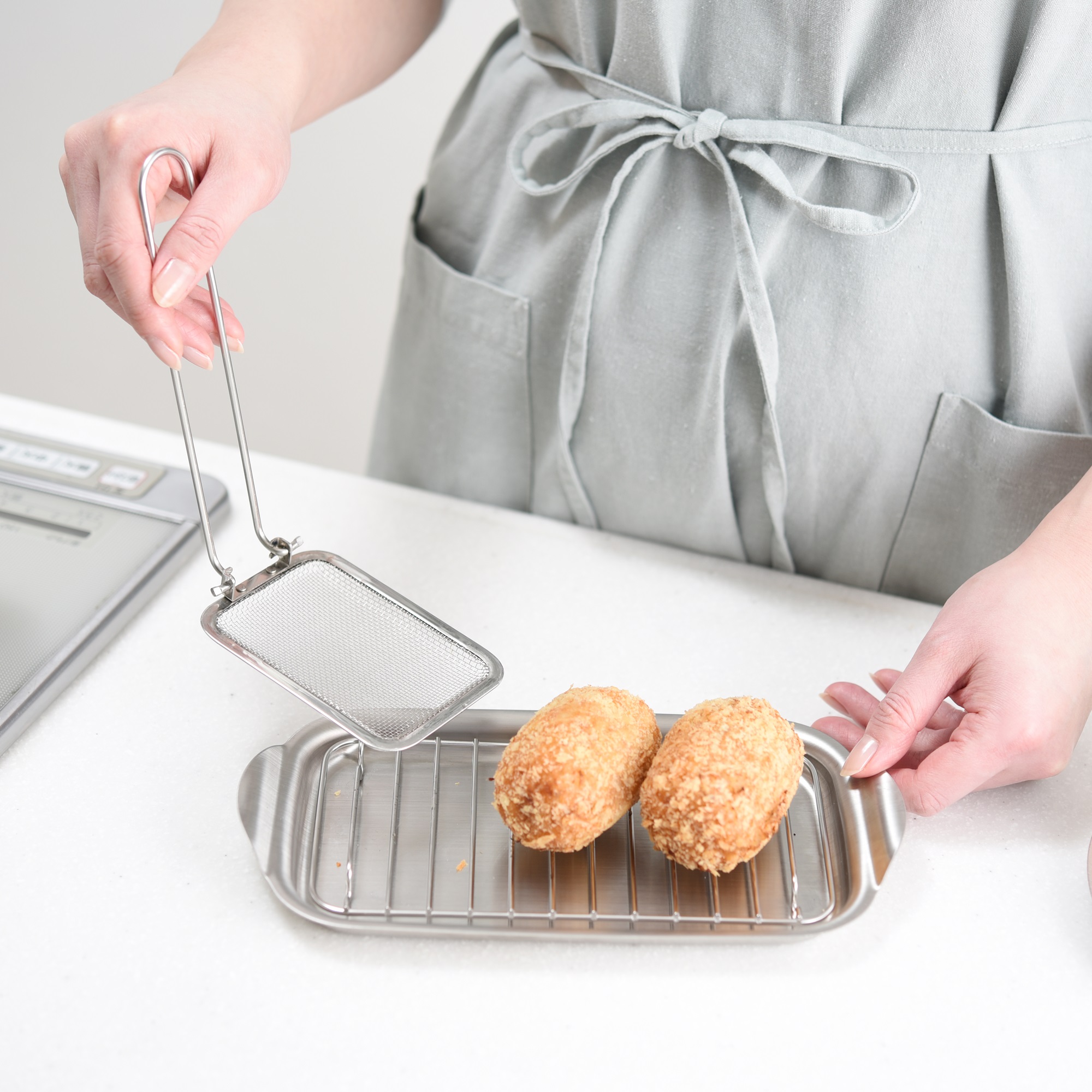 折りたたみ かす揚げスクエア