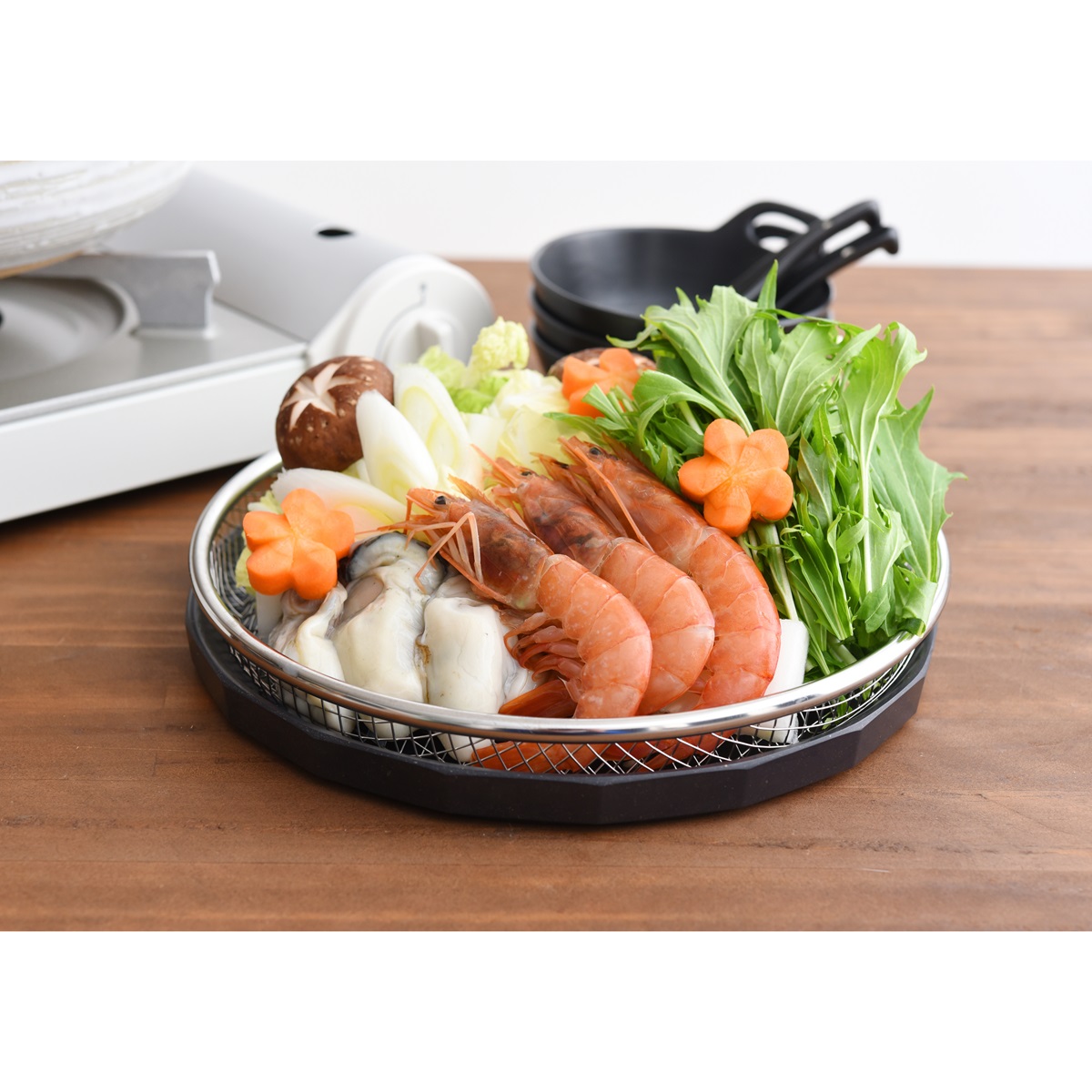 逸品物創 お皿のざる 25cm