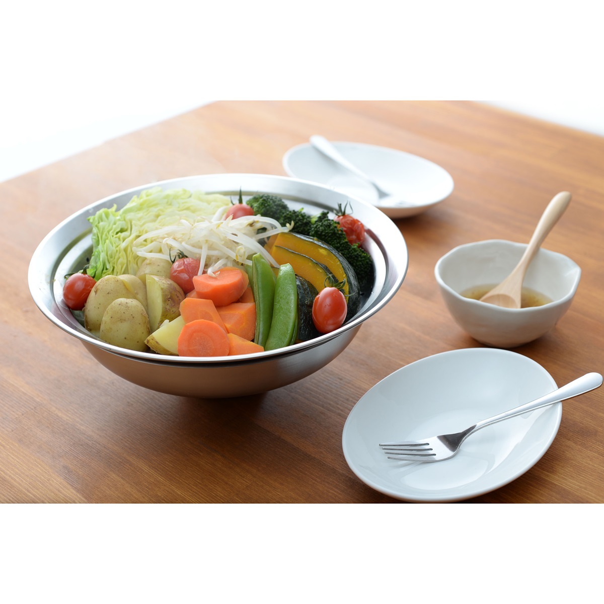 のせるだけで簡単蒸し器 24～26cm