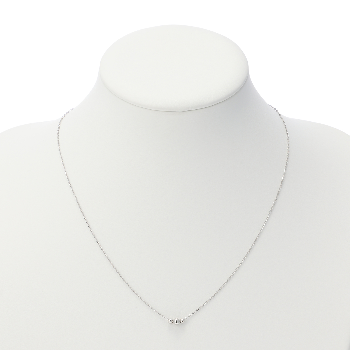 PT850 プラチナ ミラーボールネックレス