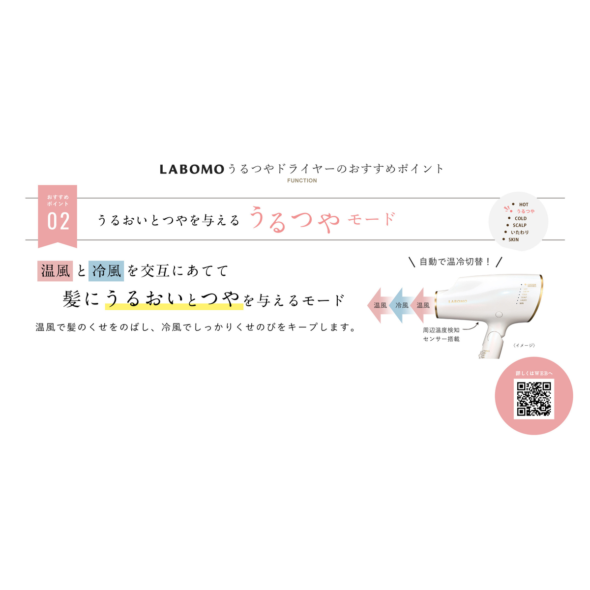 ラボモ　うるつやドライヤー