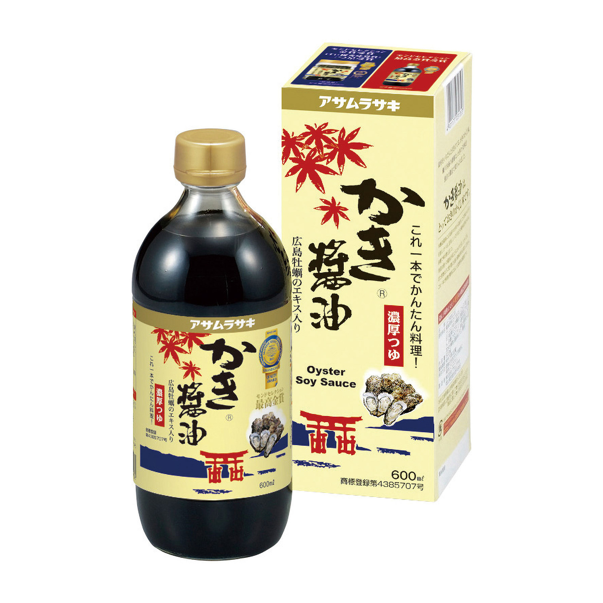 かき醤油600ml 化粧箱入り