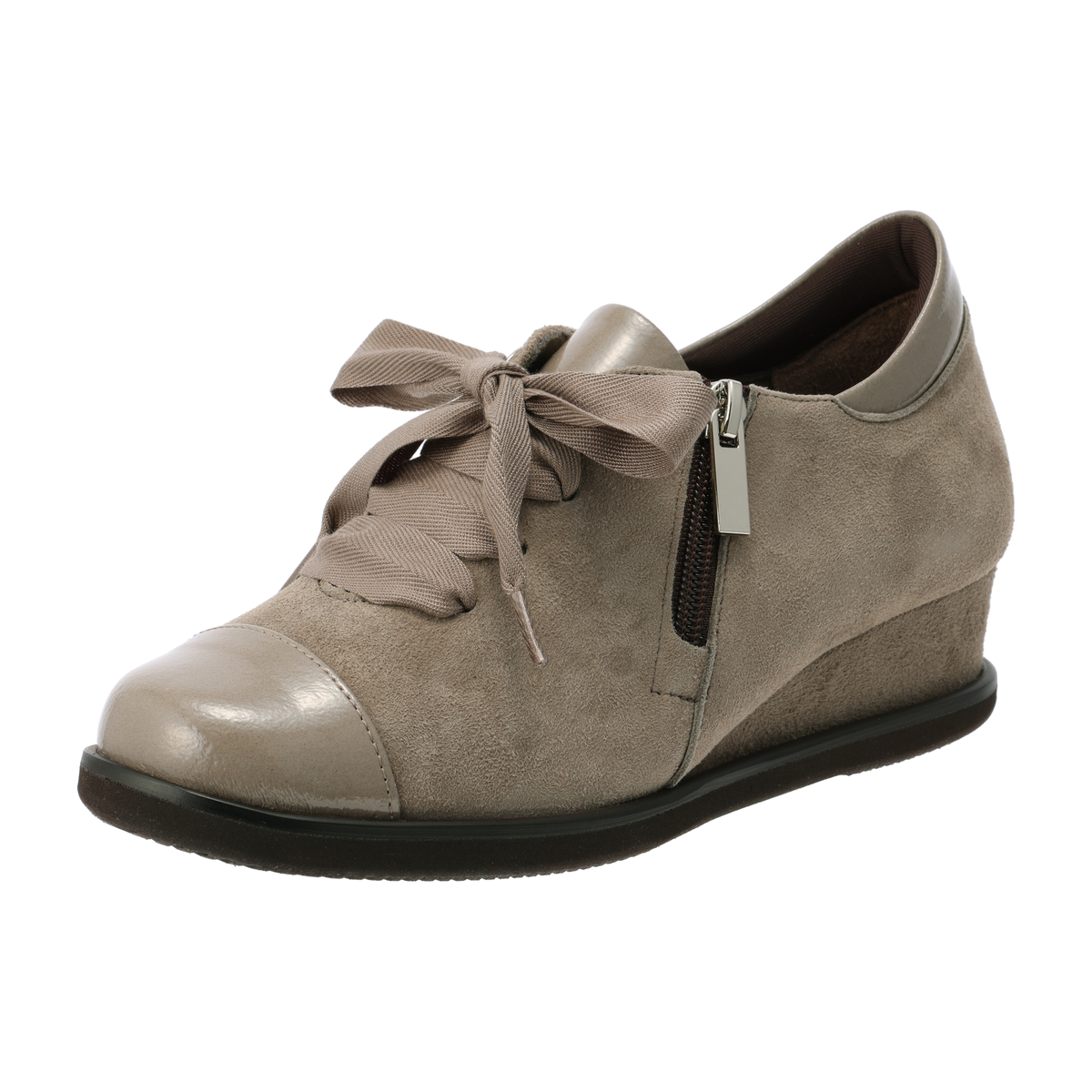 【ミスキョウコ】4Eリボンスエードシューズ