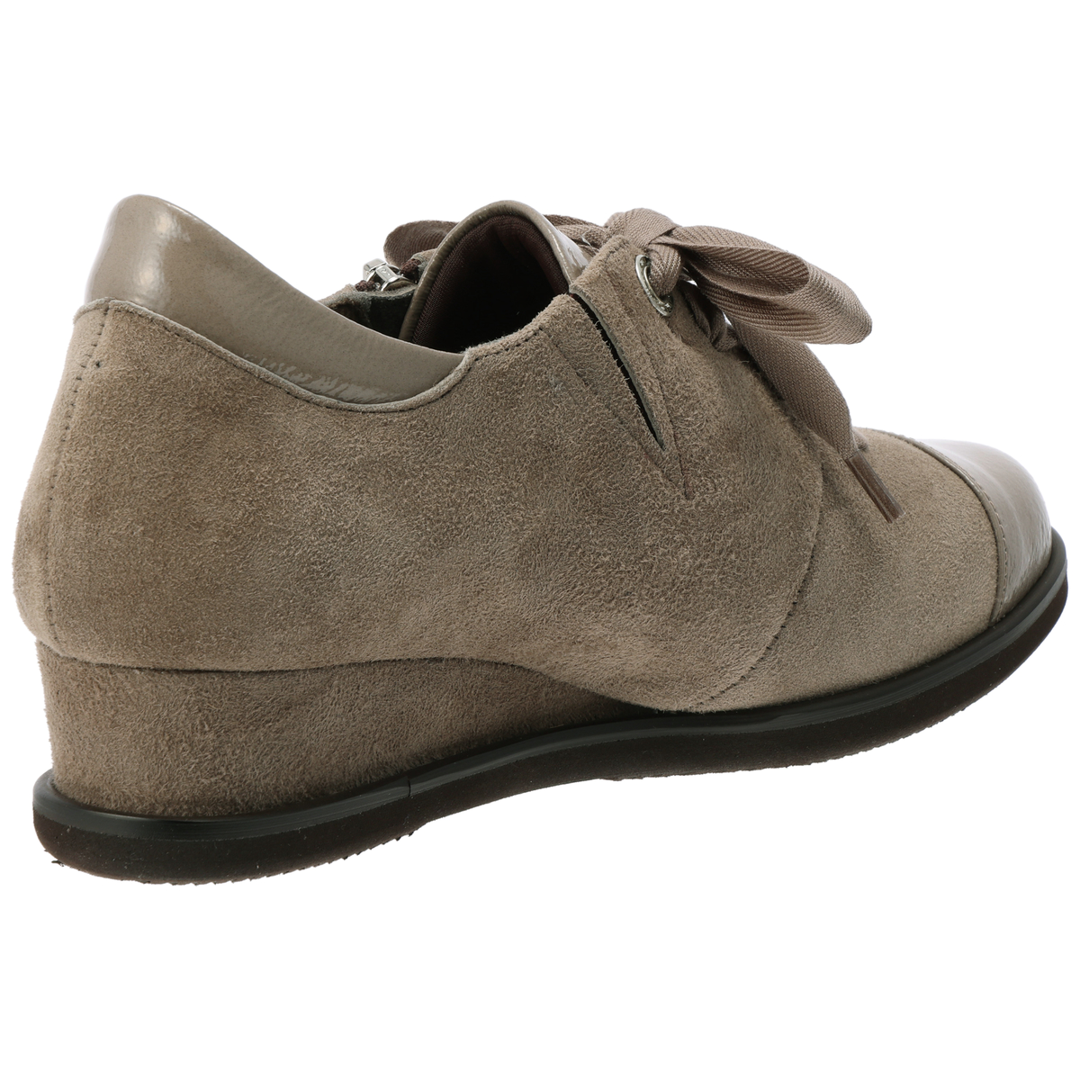 【ミスキョウコ】4Eリボンスエードシューズ