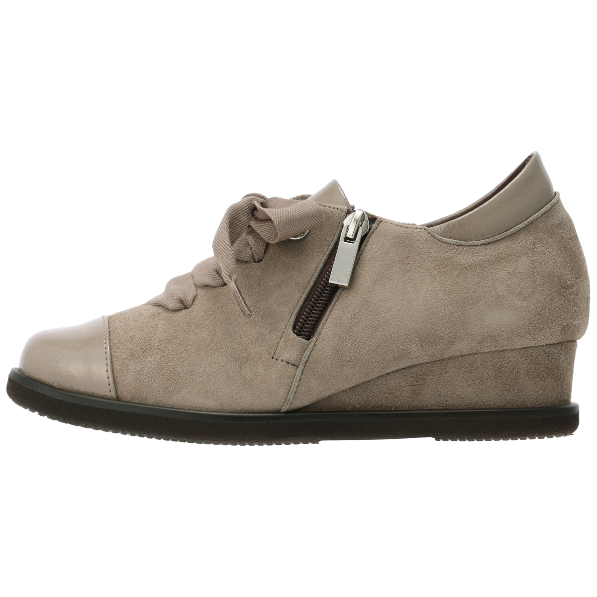 【ミスキョウコ】4Eリボンスエードシューズ