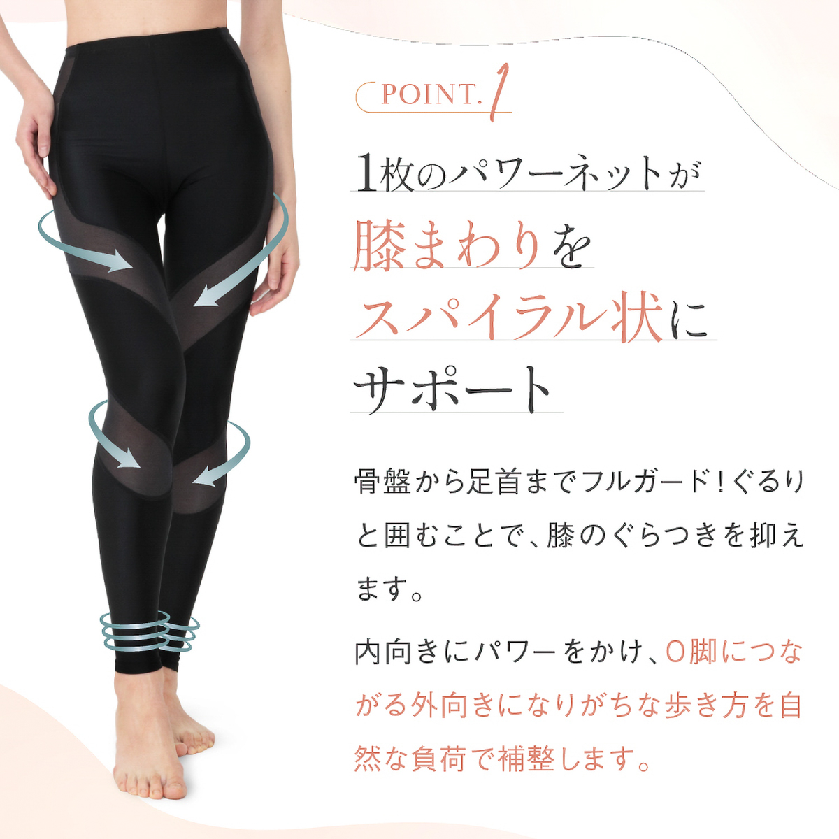 スパイラルレギンス