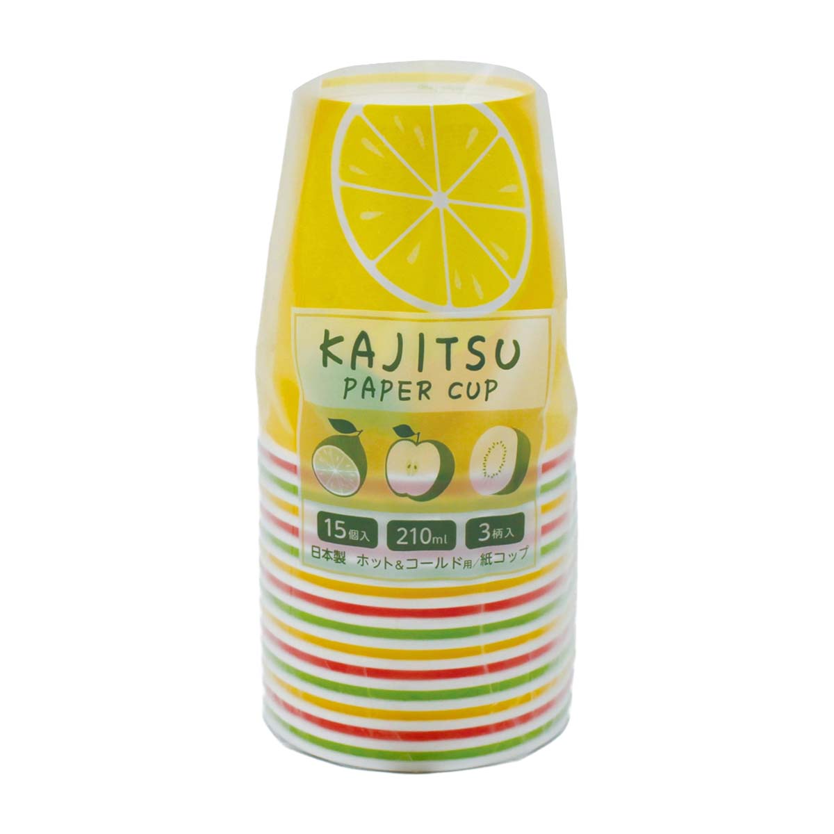 KAJITSU ペーパーカップ 15個入