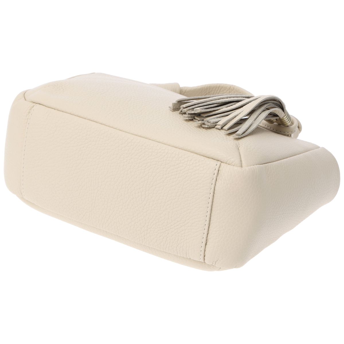 【Atelier nuu（アトリエ ヌウ)】ミニボストンバッグ　オフホワイト