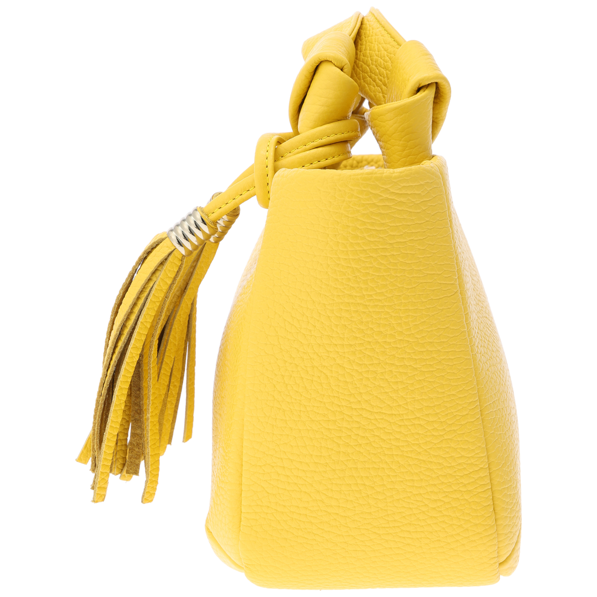 【Atelier nuu（アトリエ ヌウ)】ミニボストンバッグ　イエロー