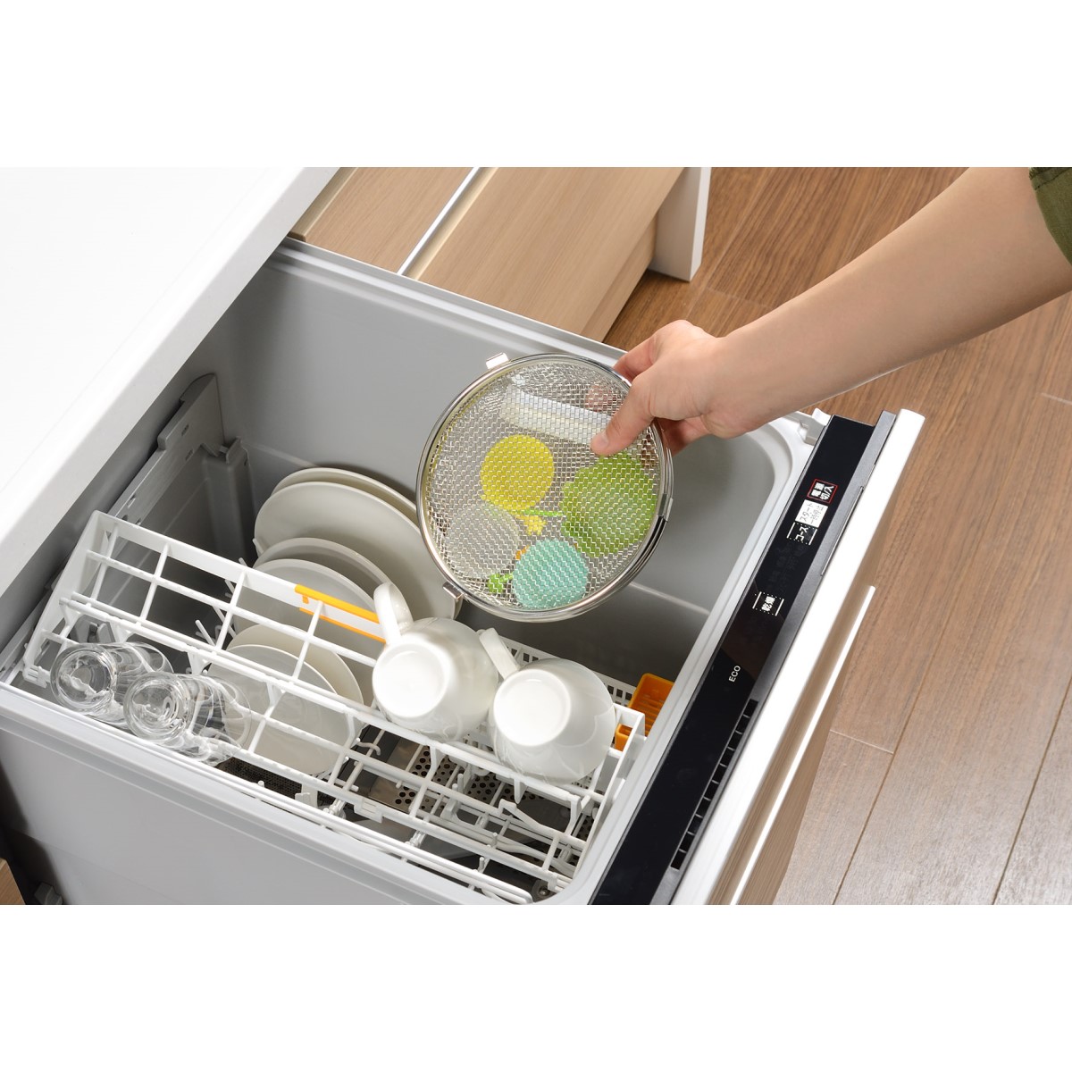 小物が洗える食洗機カゴ