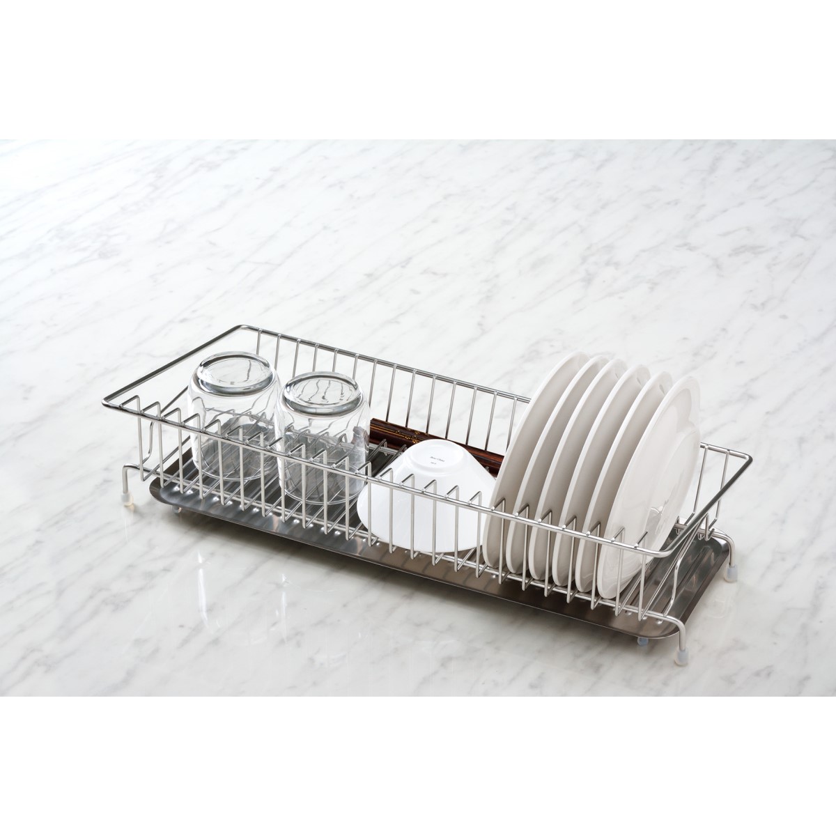 幅18cmに置ける水切りカゴ