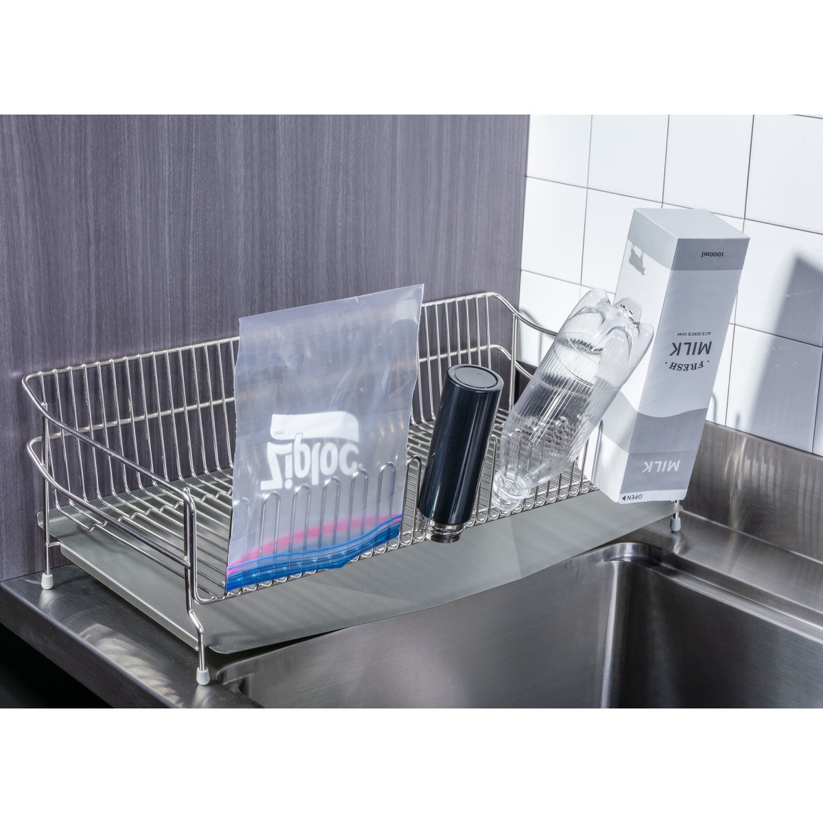 ステンレス水切りかご 30cm