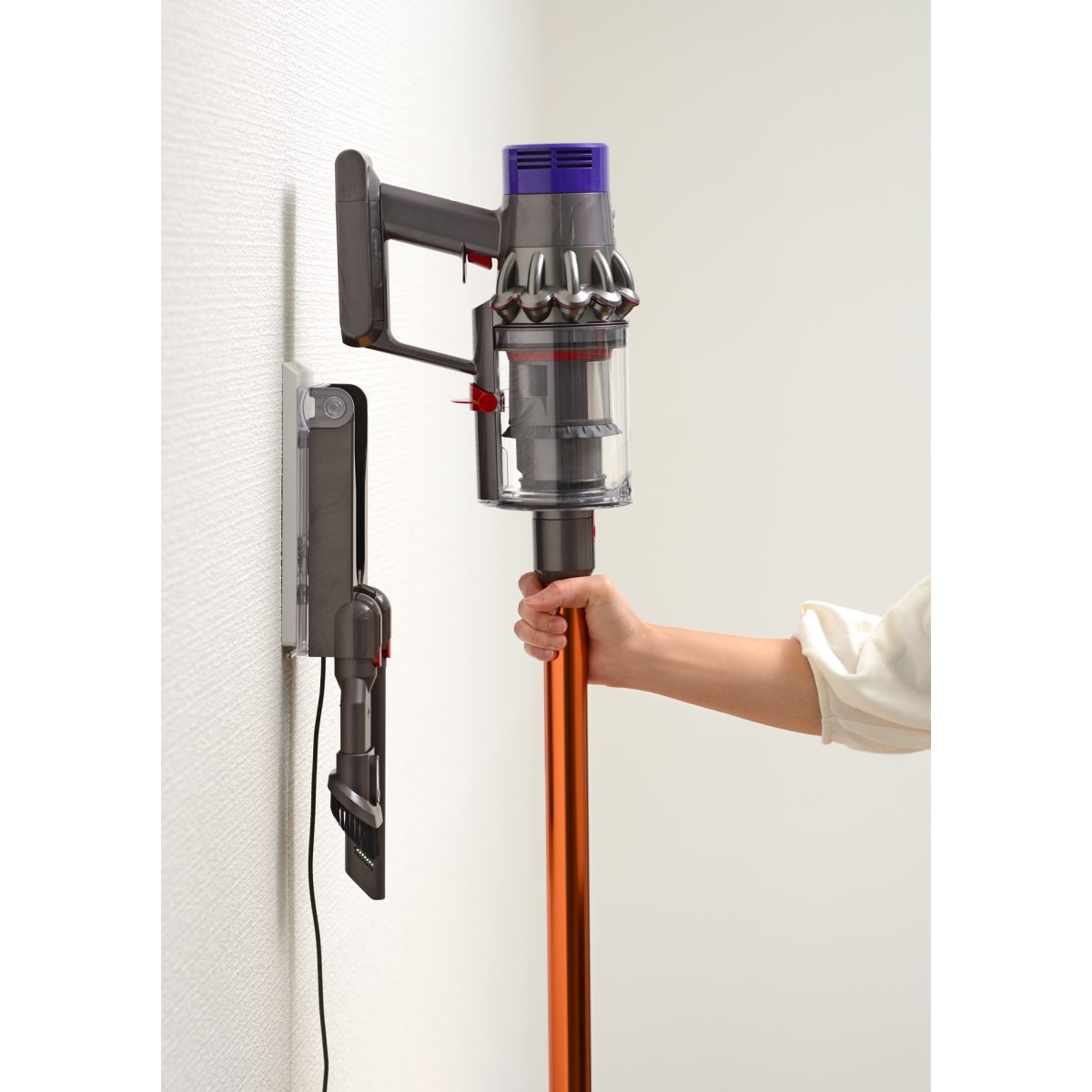 クリーナー壁付けホルダー