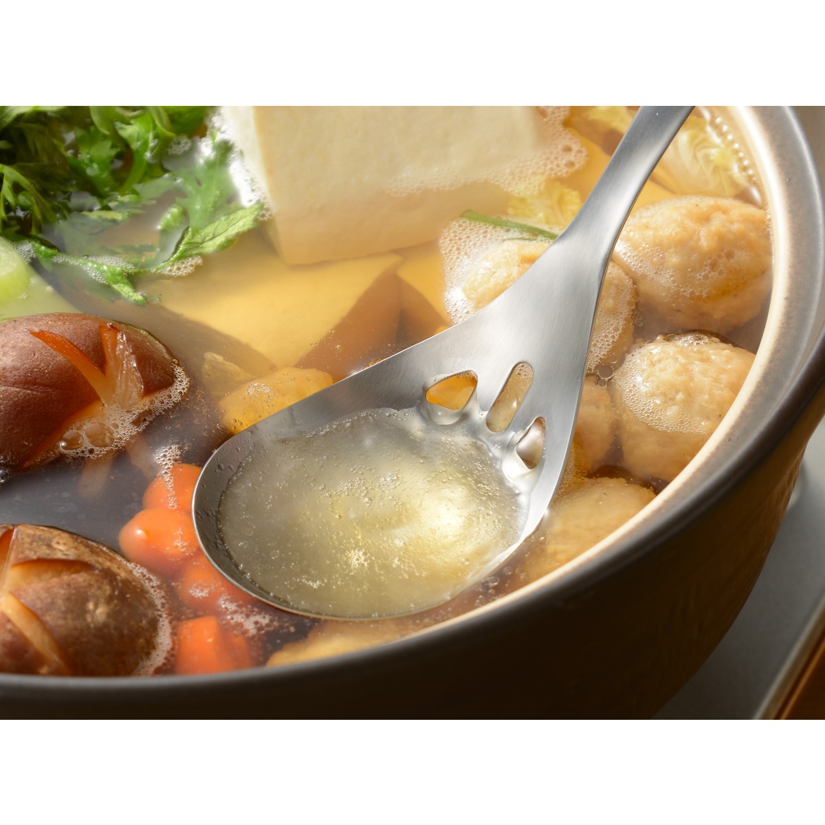 水切りスプーン