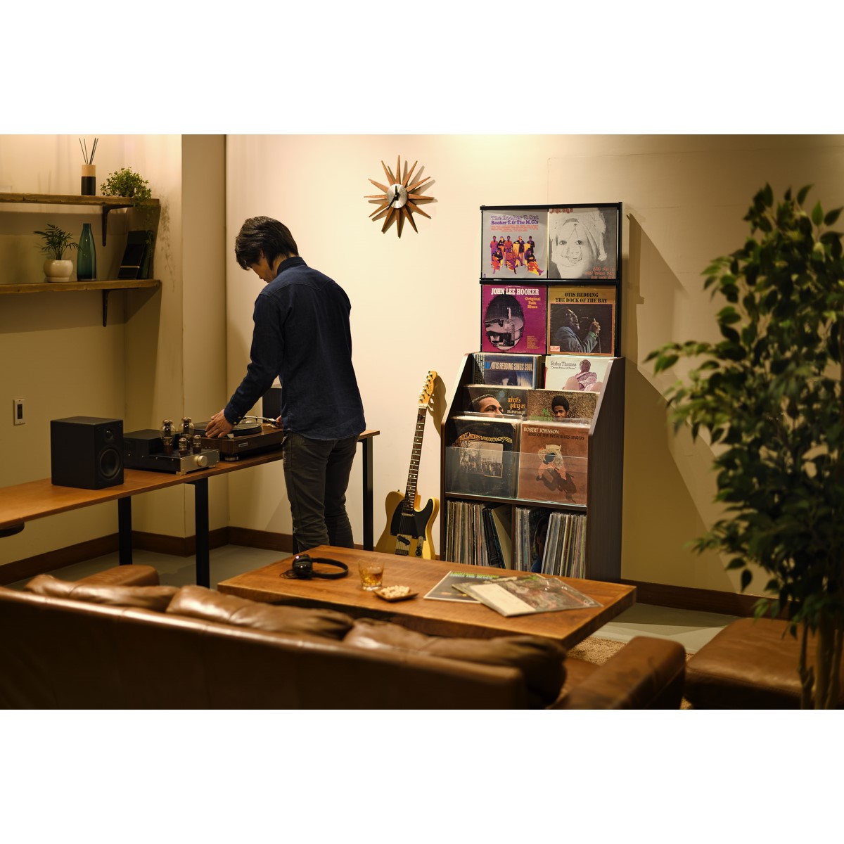 レコードディスプレイラック