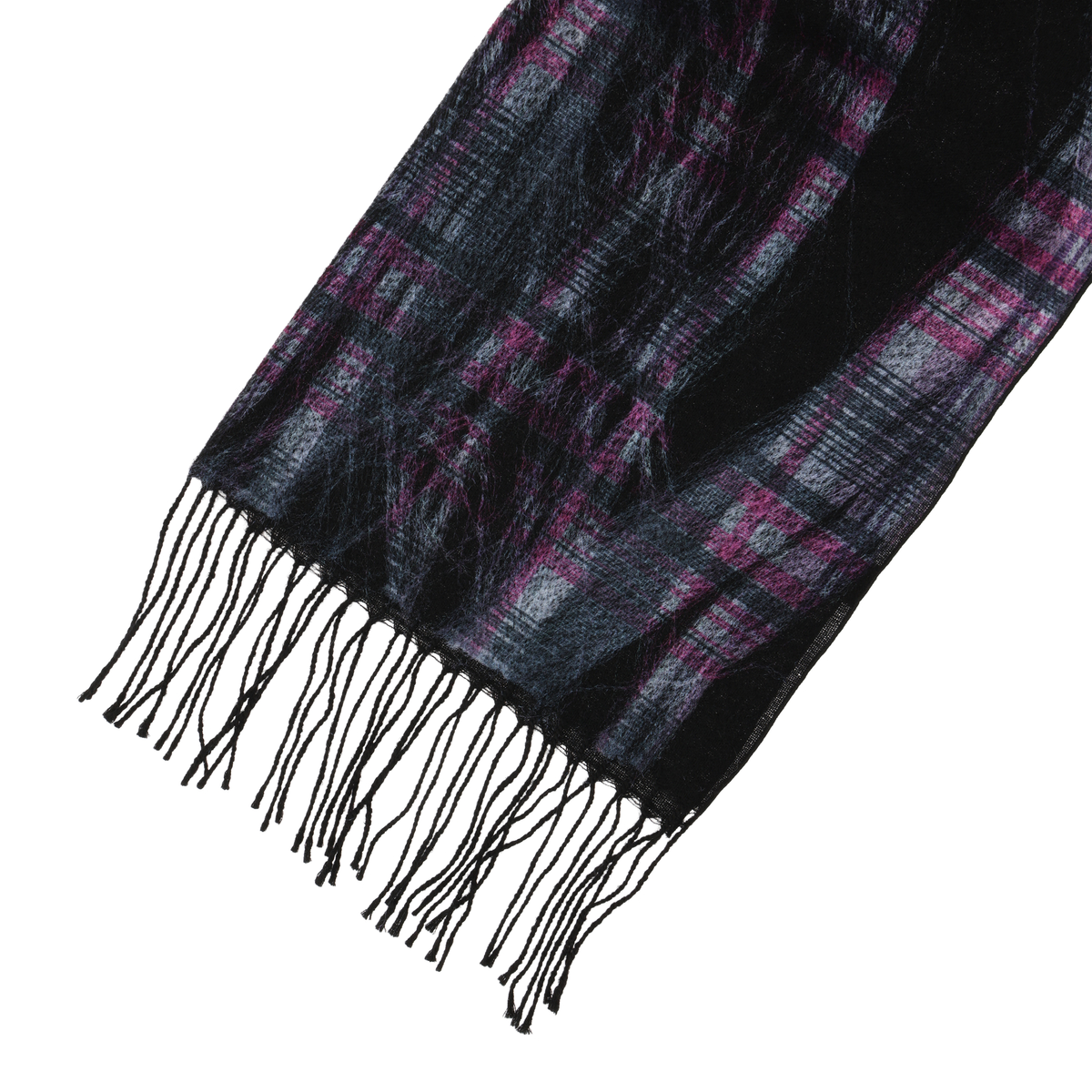 ウールモルフォニードルプリントストール