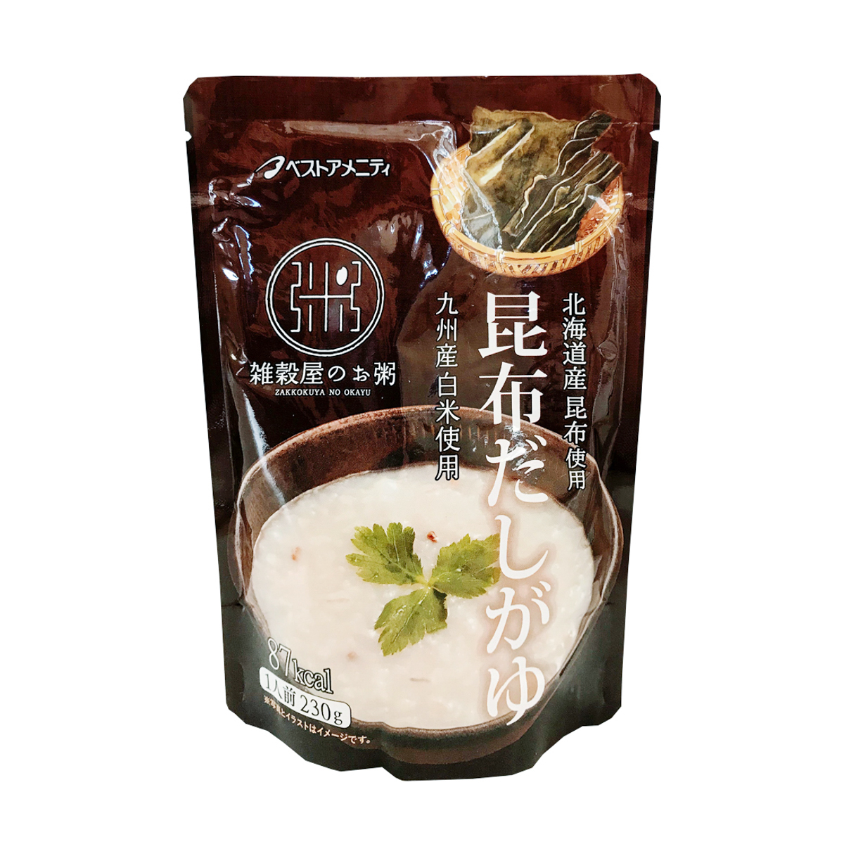 ベストアメニティ 北海道産昆布だしがゆ