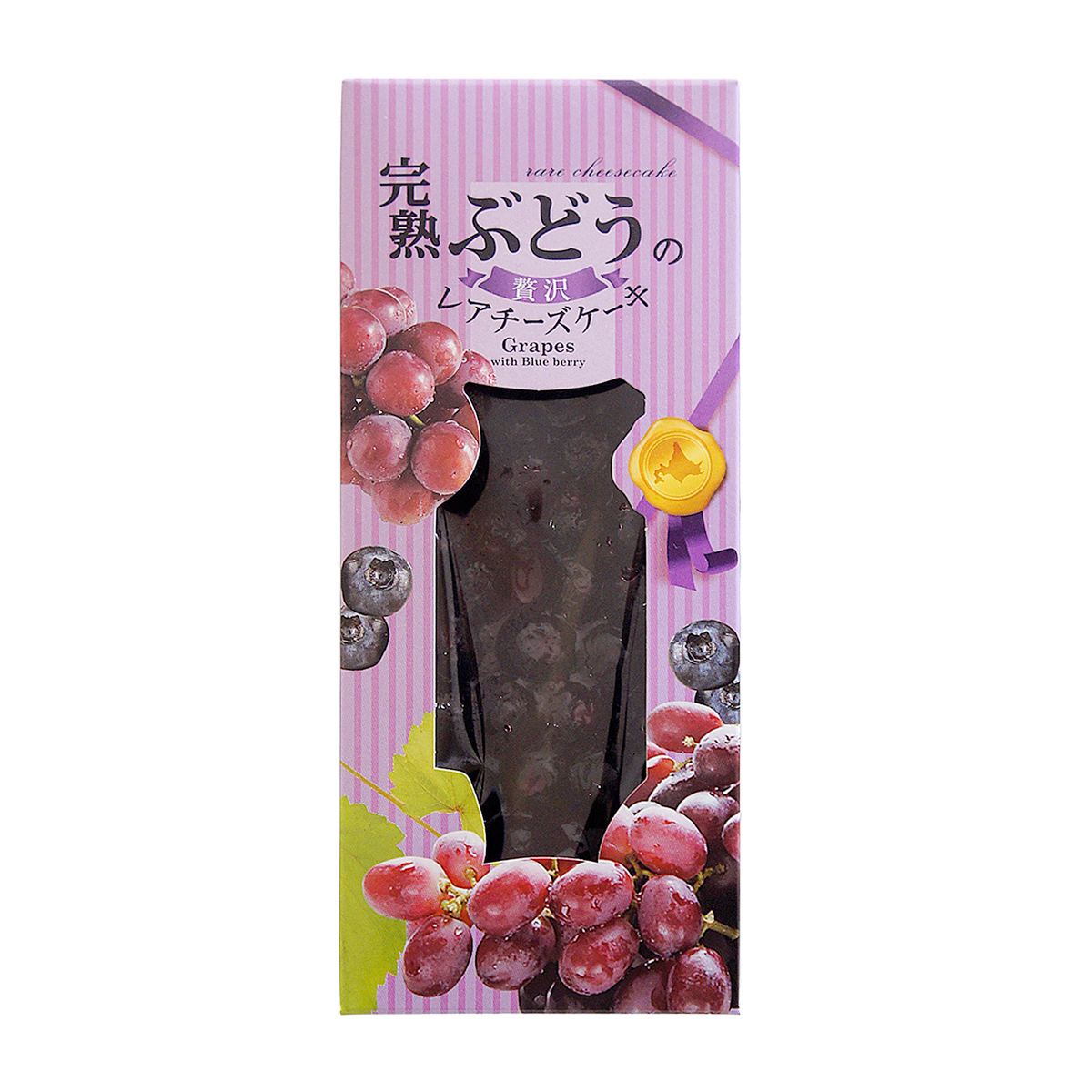 【冷凍】完熟ぶどうの贅沢レアチーズケーキ(ベイクド・アルル)