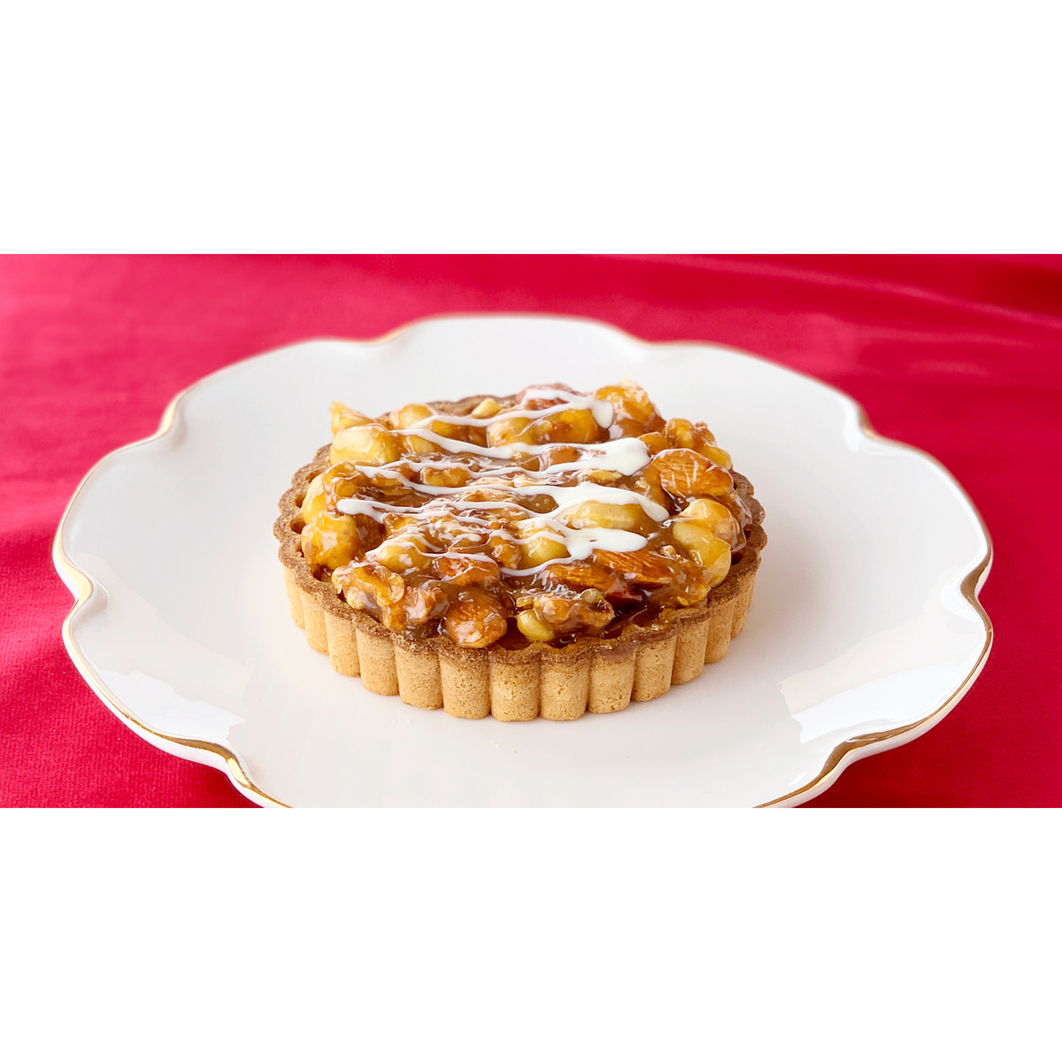 【冷凍】4種ナッツの北海道キャラメルタルト 4号【ベイクド・アルル】