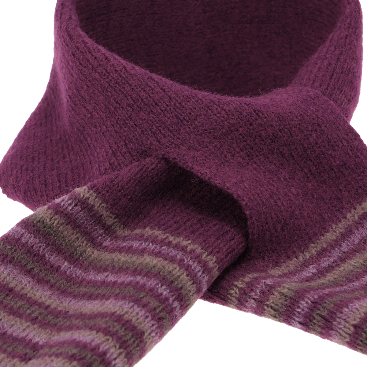 縮絨リバーシブルクローシュ ミニマフラーセット