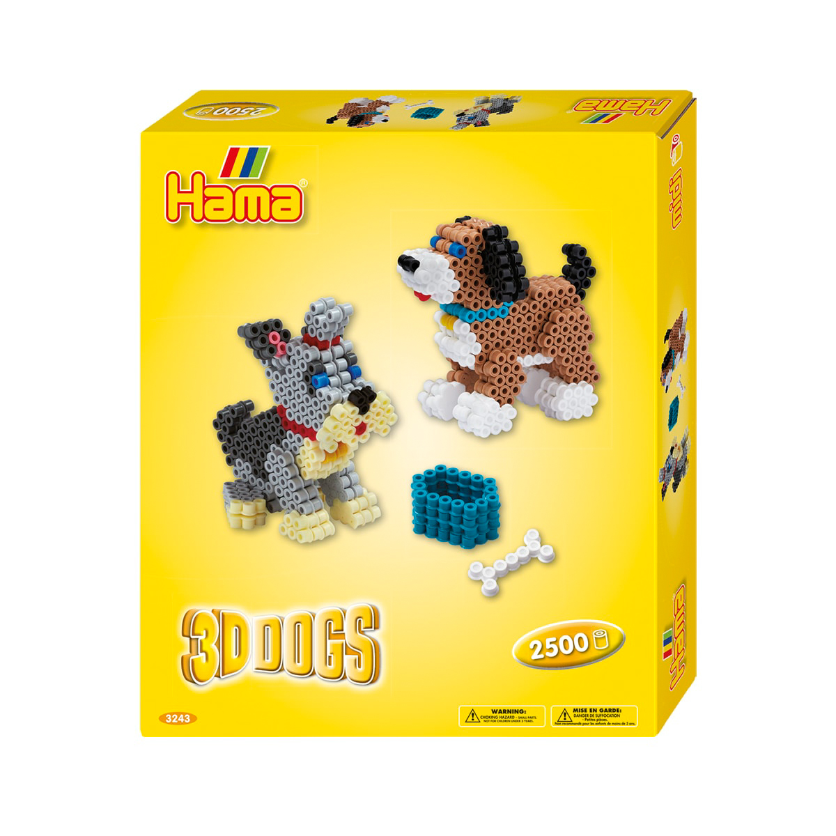 ハマビーズ３Dセット　２匹の犬