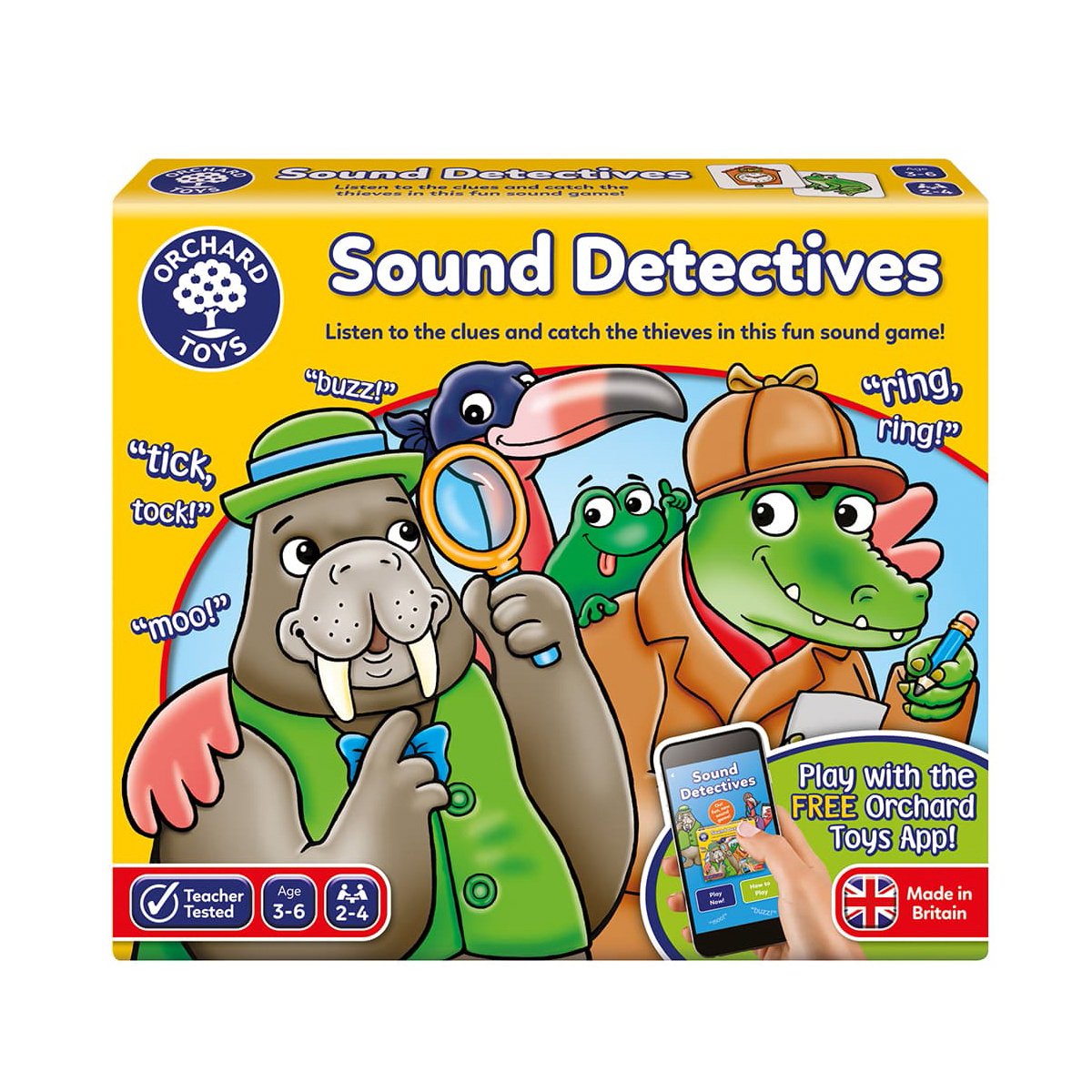 音あてゲーム　どろぼうをつかまえろ！
