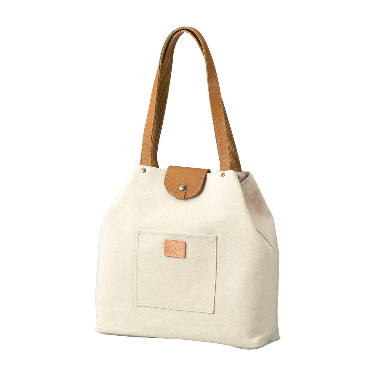 倉敷産帆布×姫路レザー Aライントート