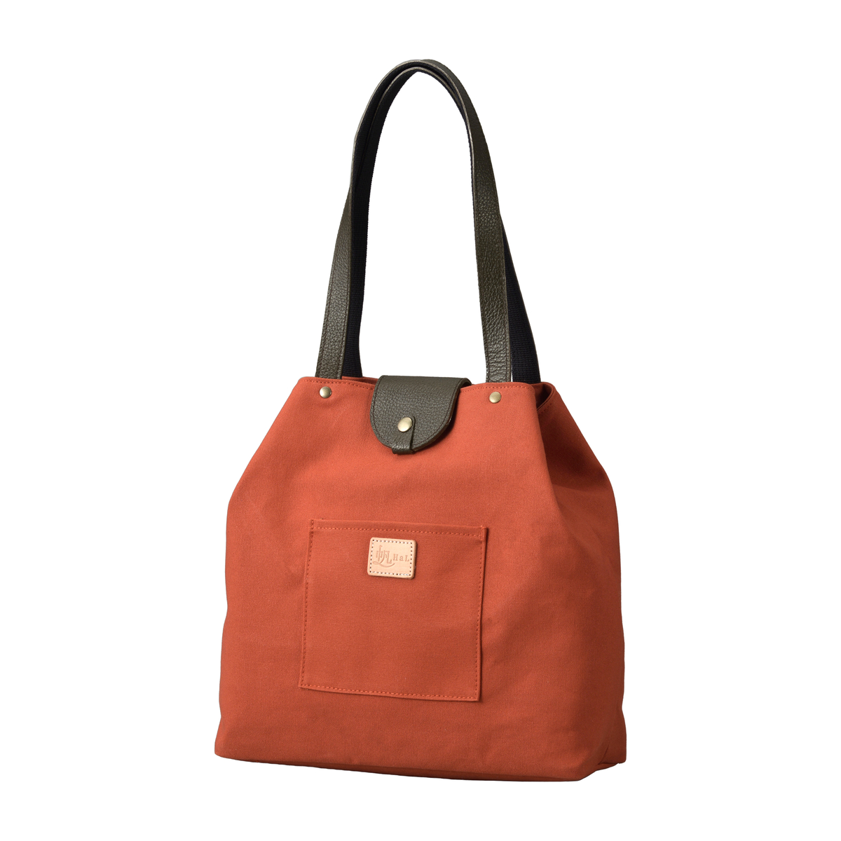 倉敷産帆布×姫路レザー Aライントート