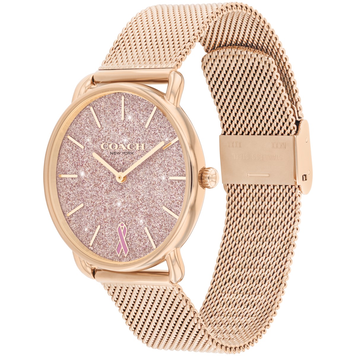 コーチ COACH 腕時計 ELLIOT ピンクグリッター リボン 14504212 COACH コーチ 腕時計 エリオット ELLIOT 36mm CG ピンク
